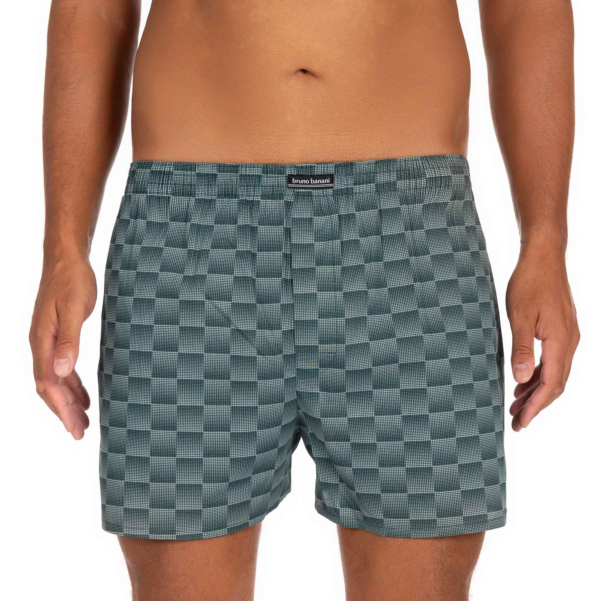 Boxershort Graphic Check waistband inside