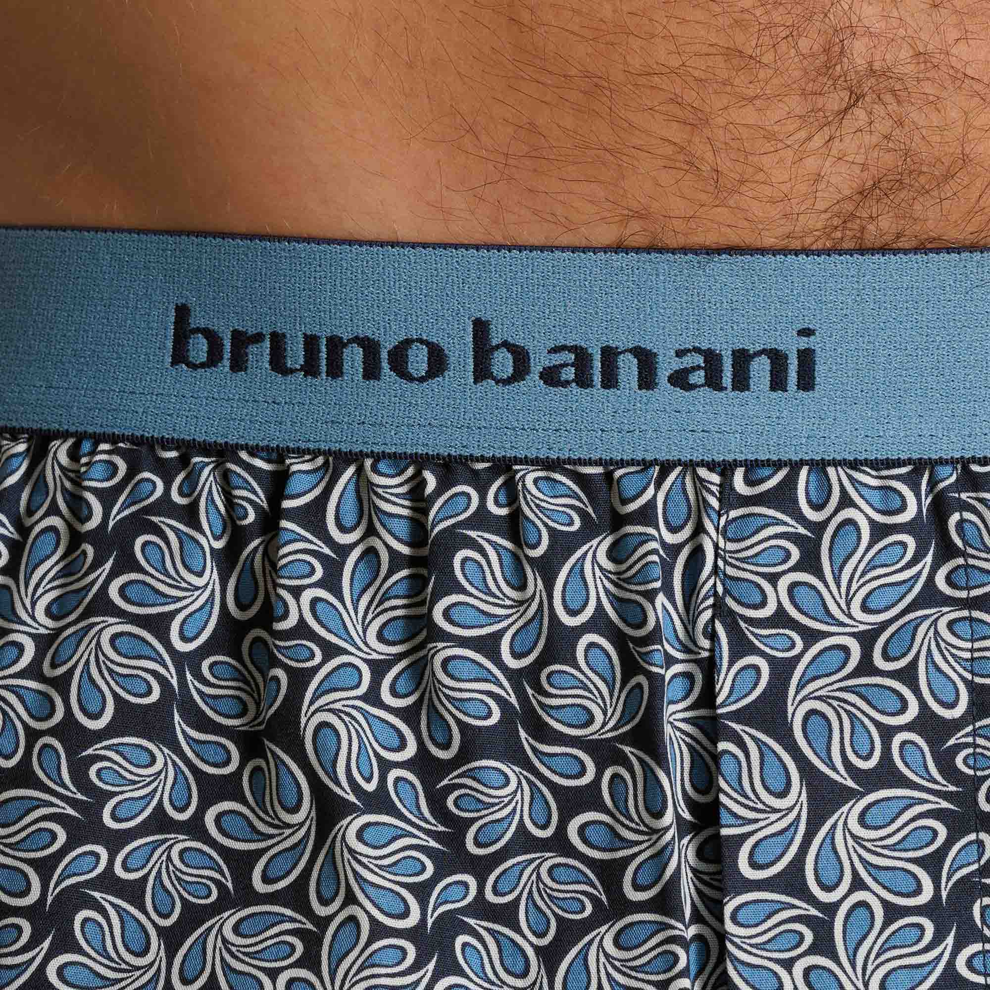 unterhose, boxershort, gürtelband, blau, muster paisley