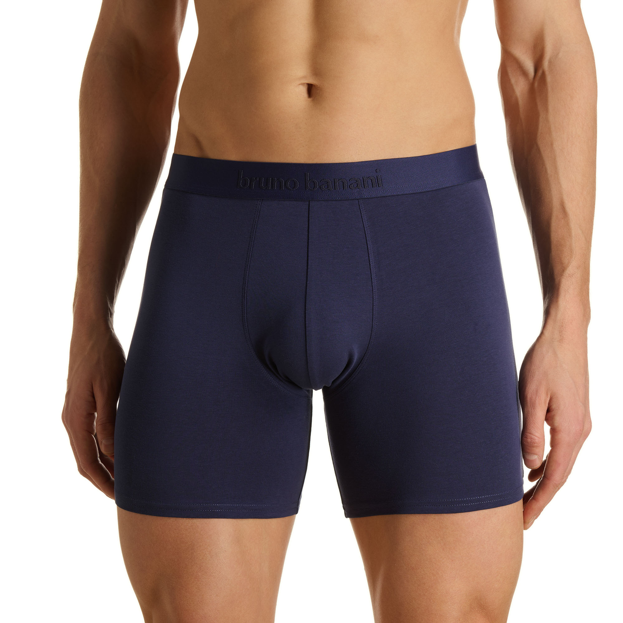 Unterwäsche, Boxer, Navy, Männer, Stützende Passform