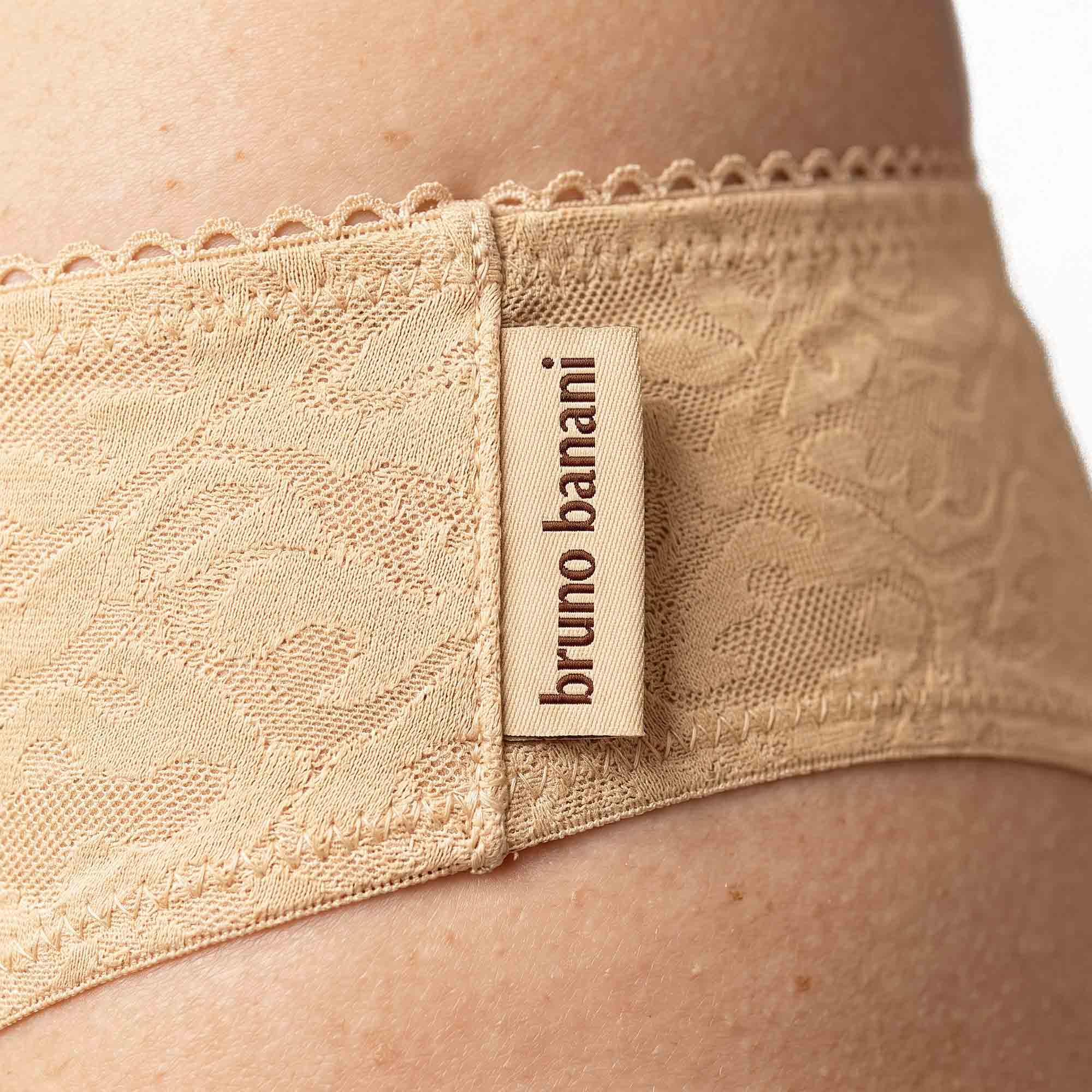 bh, lingerie, lace, beige, tag
