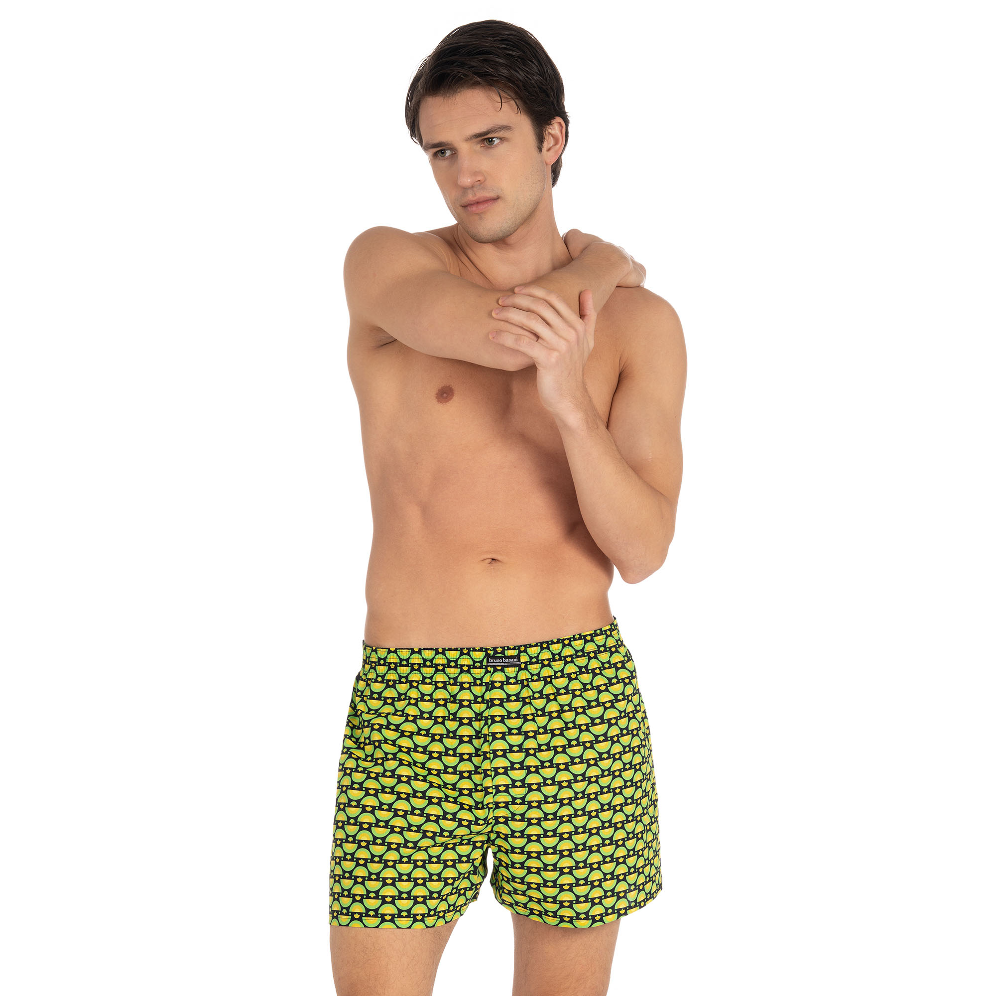 Boxershort Semi Swing Bund innen Bekleidung, Bademode, Badehose