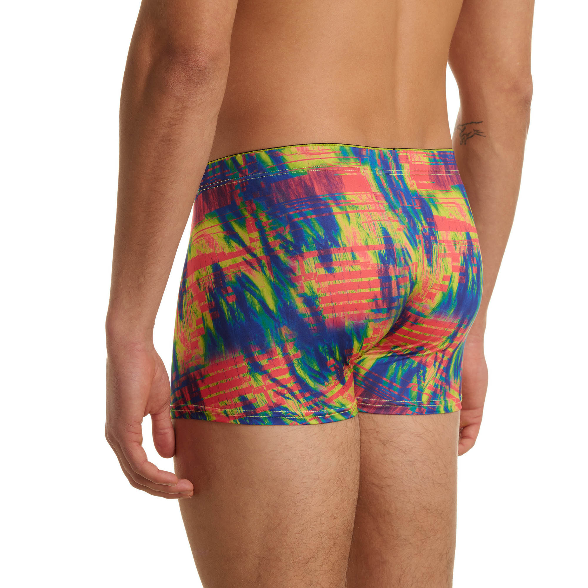 Badeshorts, Hose, Bunt, Muster, Kurze