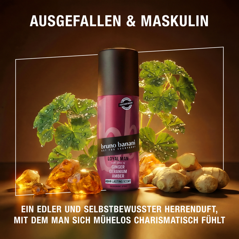 Deodorant, Spray, Flakon, Ingwer, Kraut