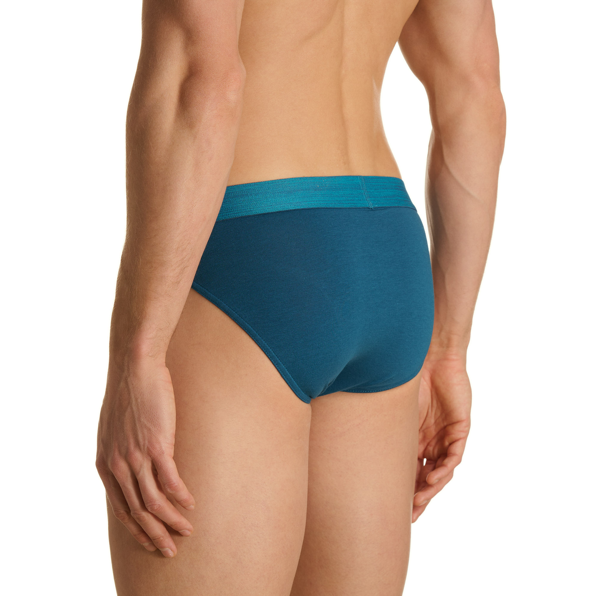 Unterwäsche, Herren, Kurzhose, Boxershort, Teal Blau