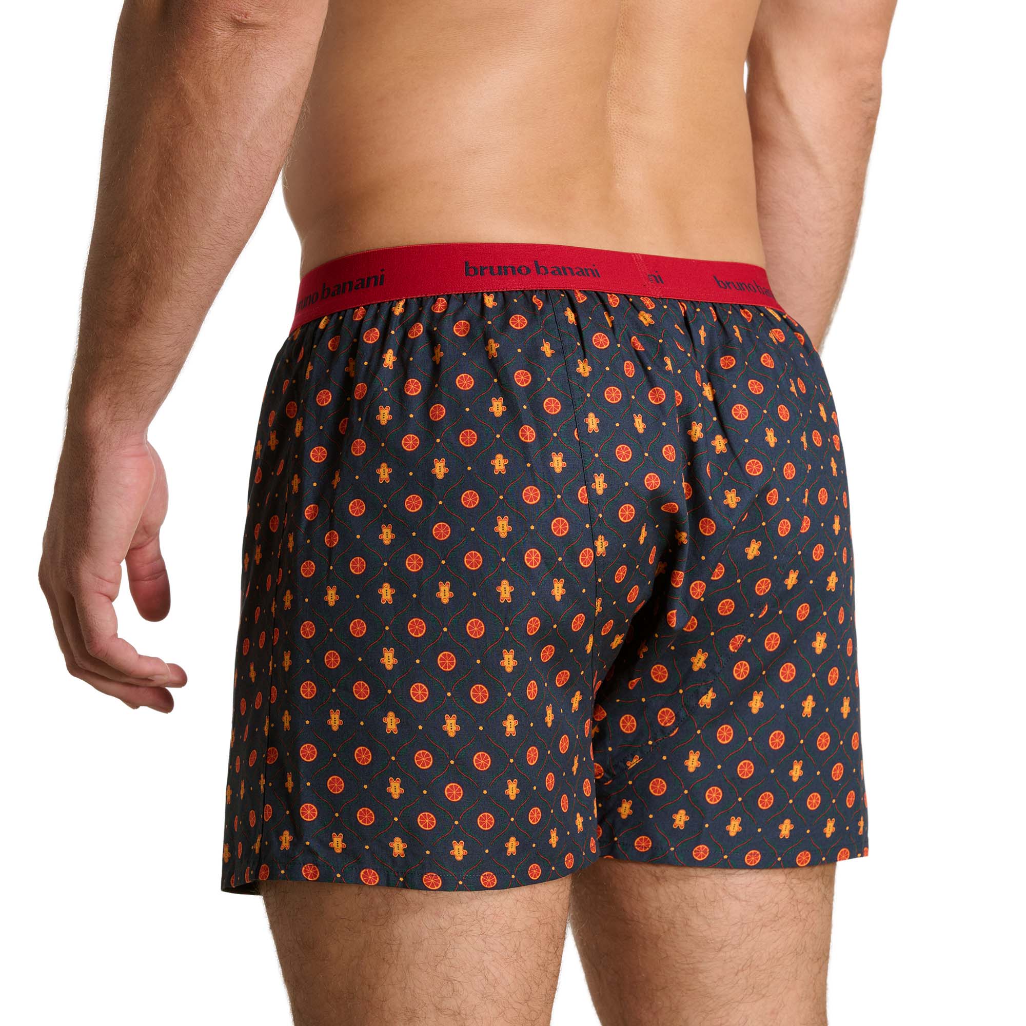 Boxershort Merry Christmas Bund aussen