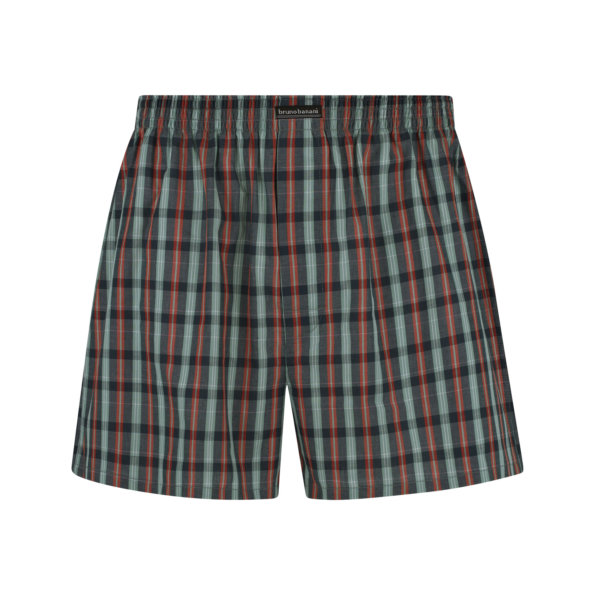 Kurze Hosen, Karierte Muster, Plaid, Gummibund, Bequem