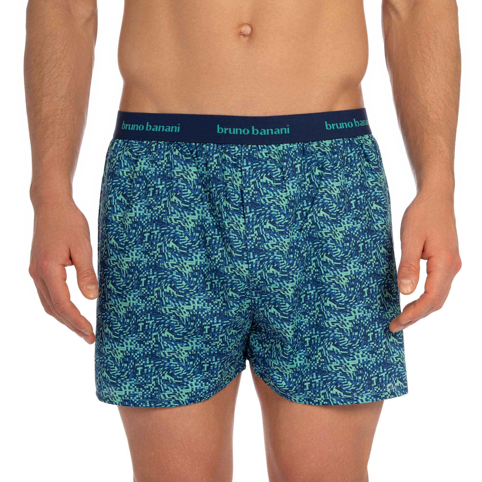 Boxershort Mosaic Twist Bund aussen Bekleidung, Kurze Hosen