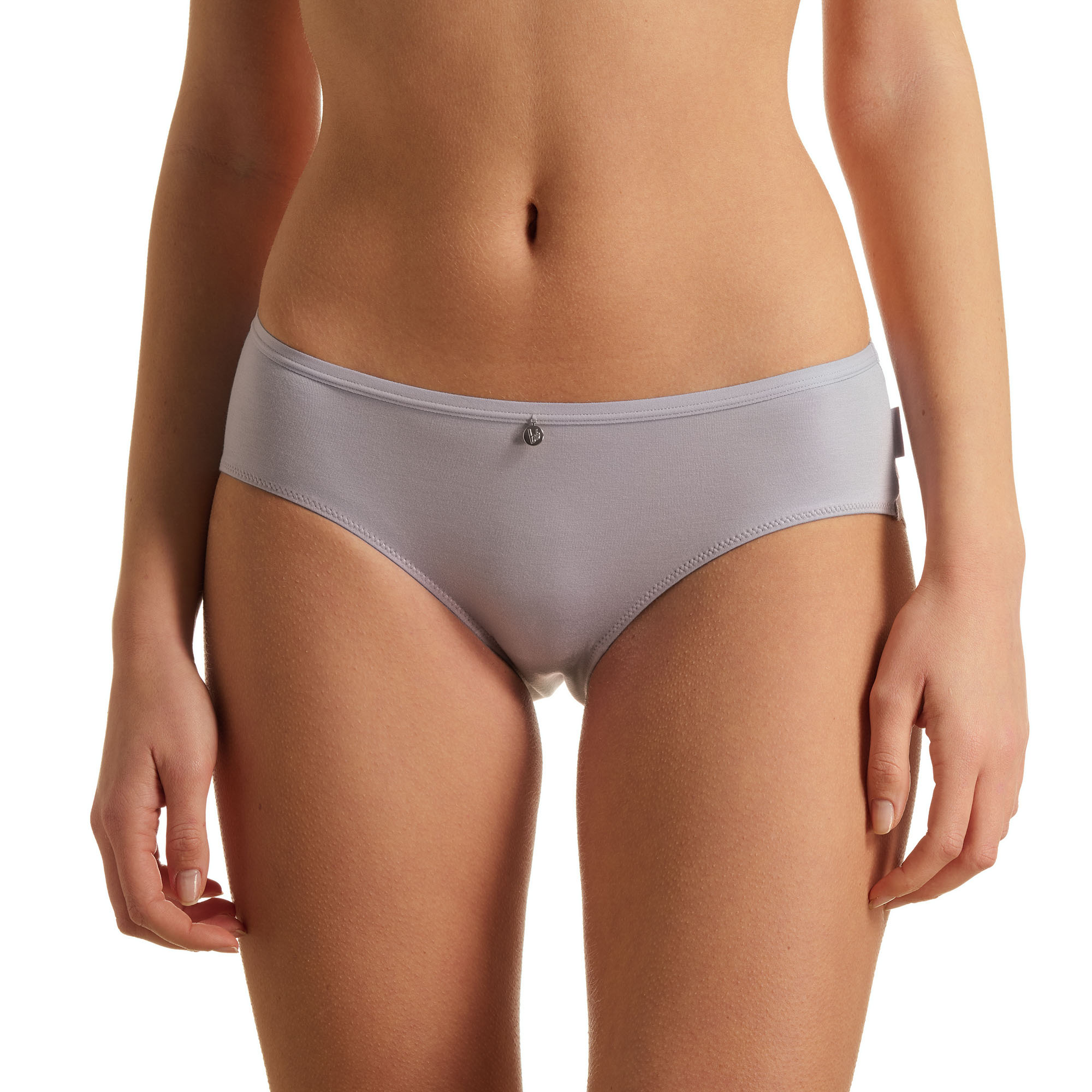 Slip, Bikini-Slip, Höschen, Stretch, Graue Farbe