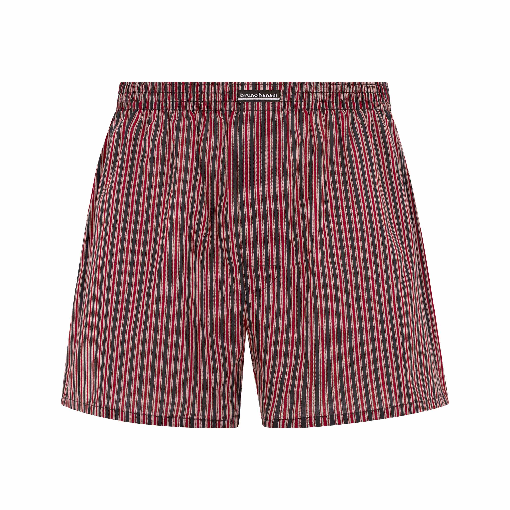 Boxer, Shorts, Gestreift, Rot Navy, Elastischer Bund