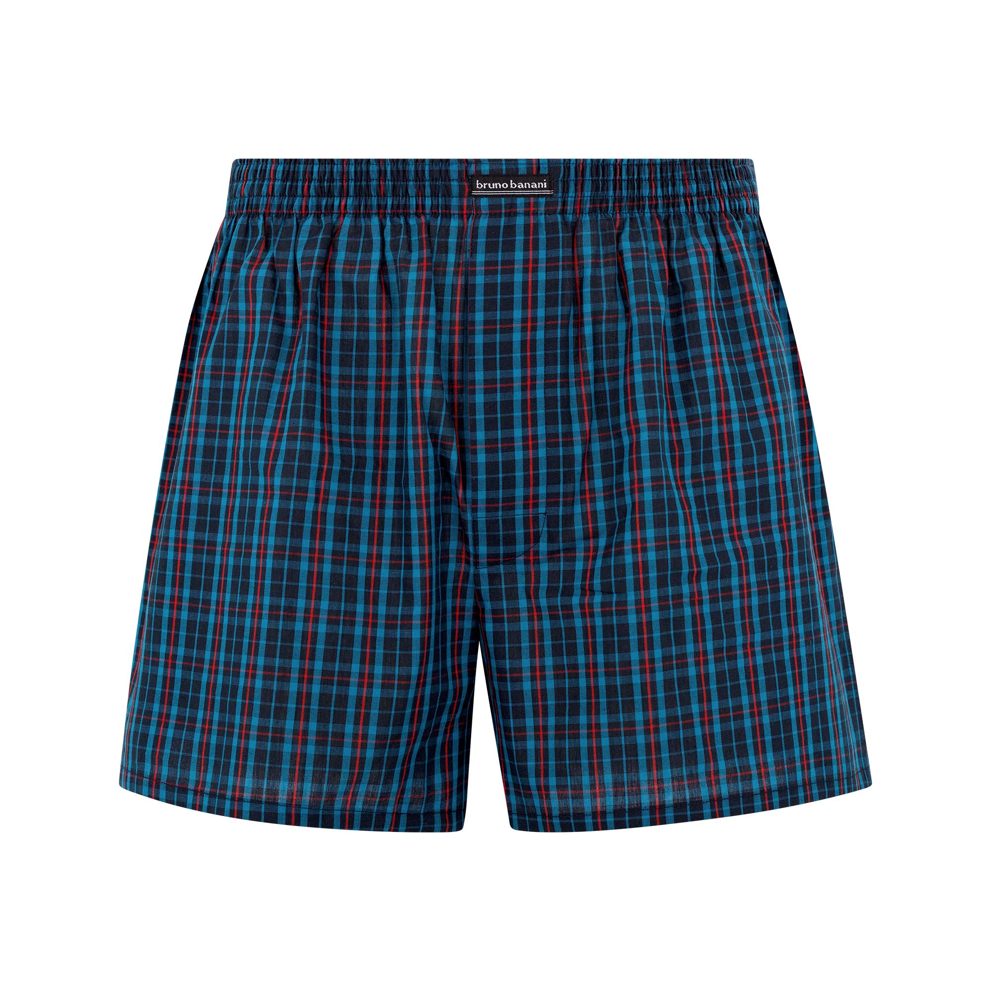 Boxer, Shorts, Plaid, Checkered, Elastic waistband