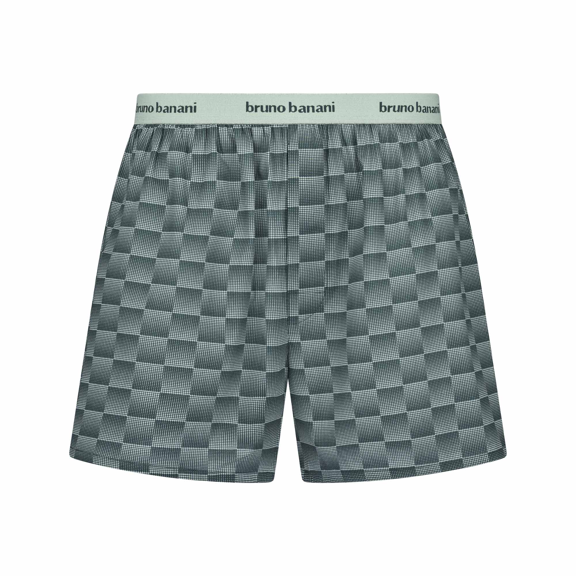 Boxershort Graphic Check Bund aussen