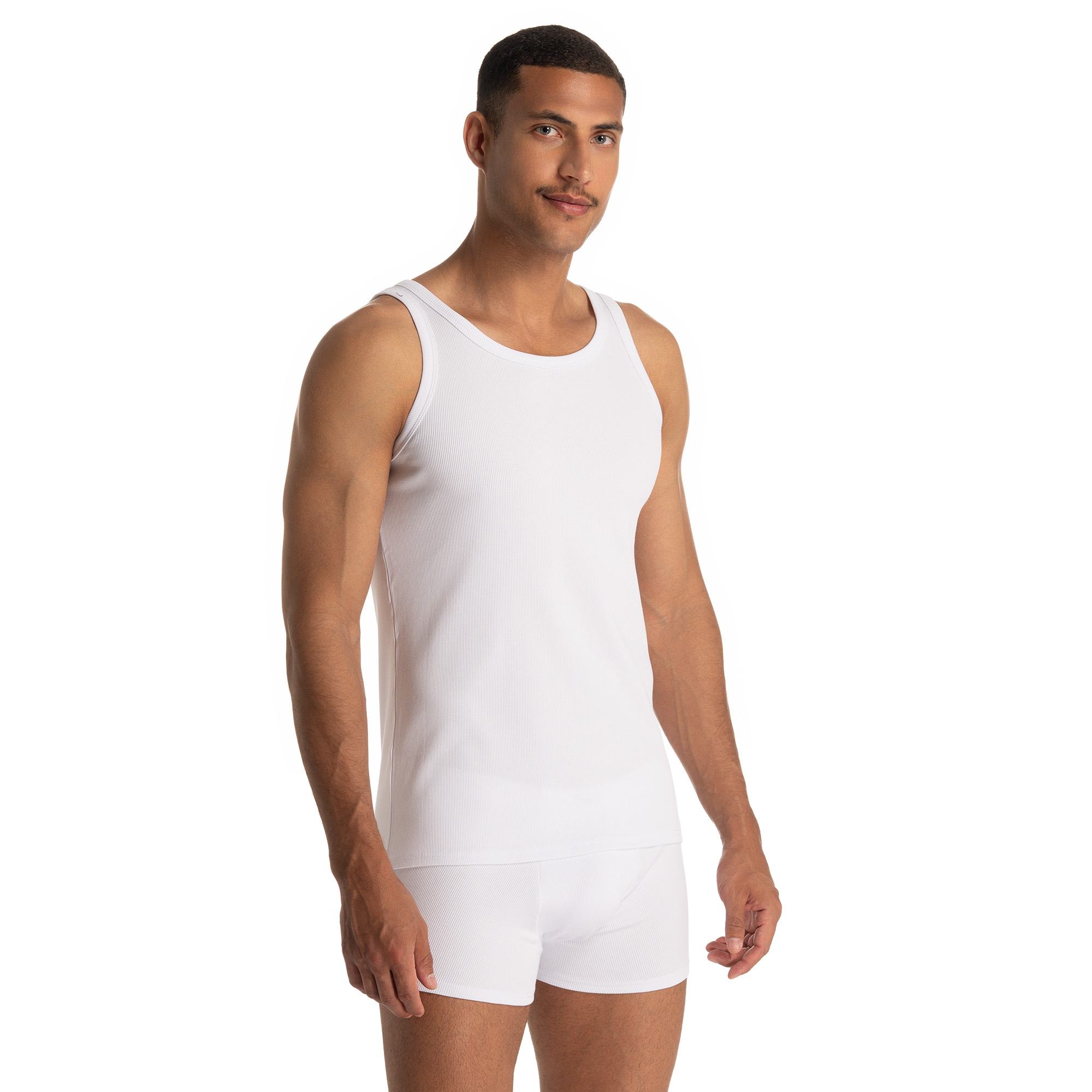Unterhemd, Kurze Hosen, Unterwäsche, Person, Weste