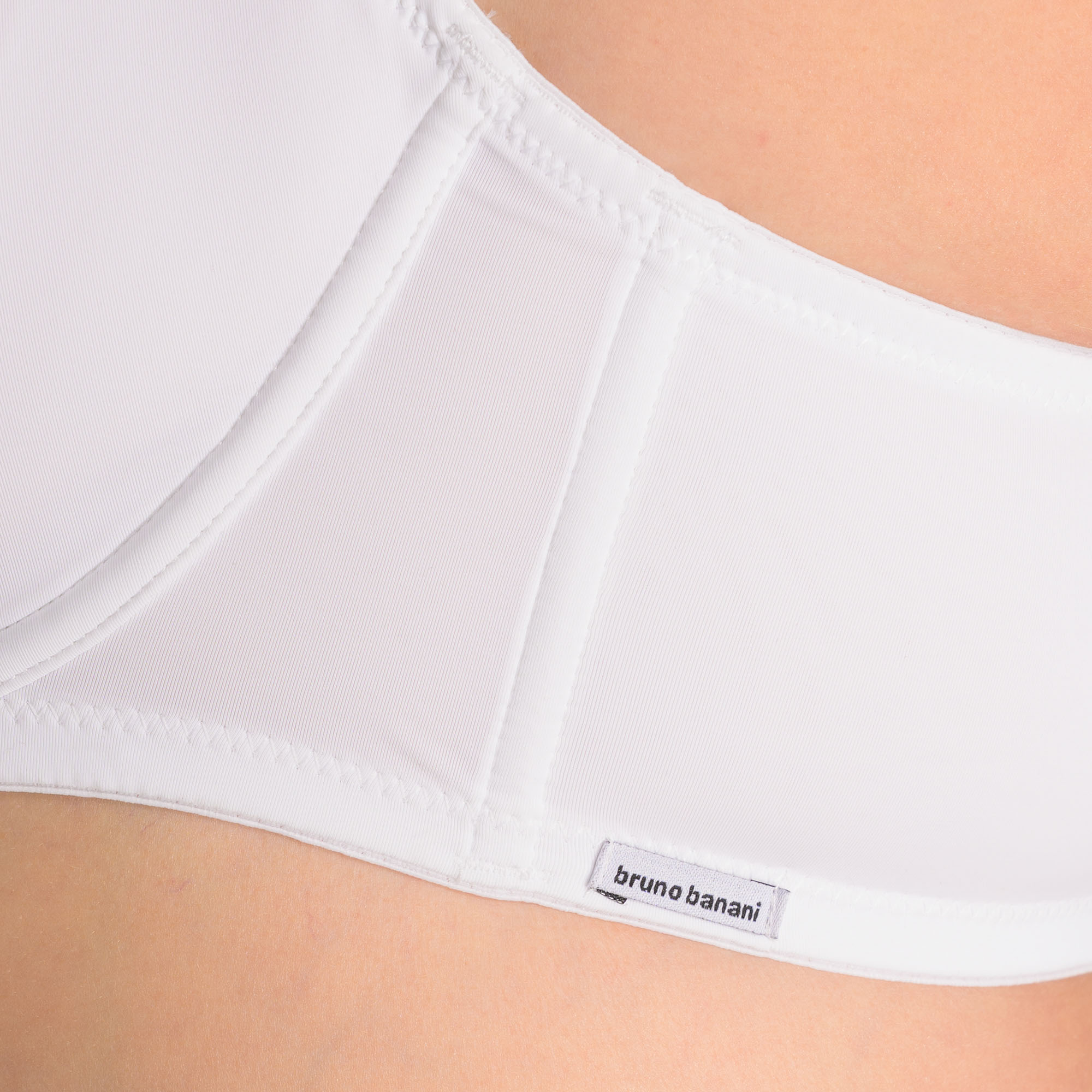 BH-Bras, Unterwäsche, weiß, Nähte, Bruno Bananilogo