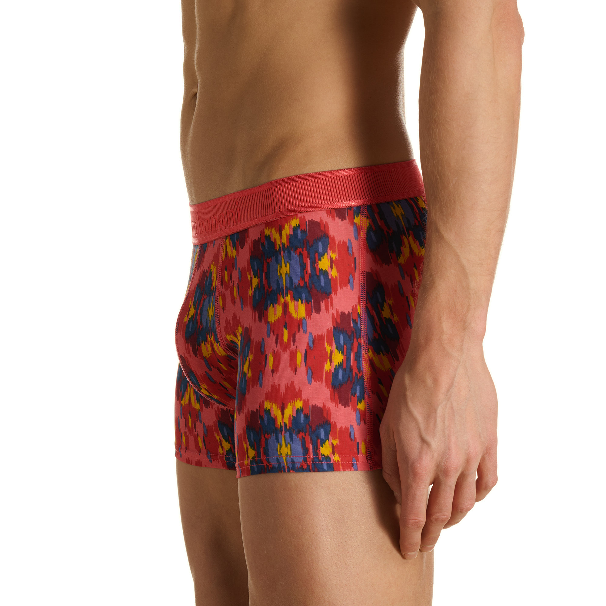 Unterwäsche, Boxershorts, Druck, Rot, Körperform