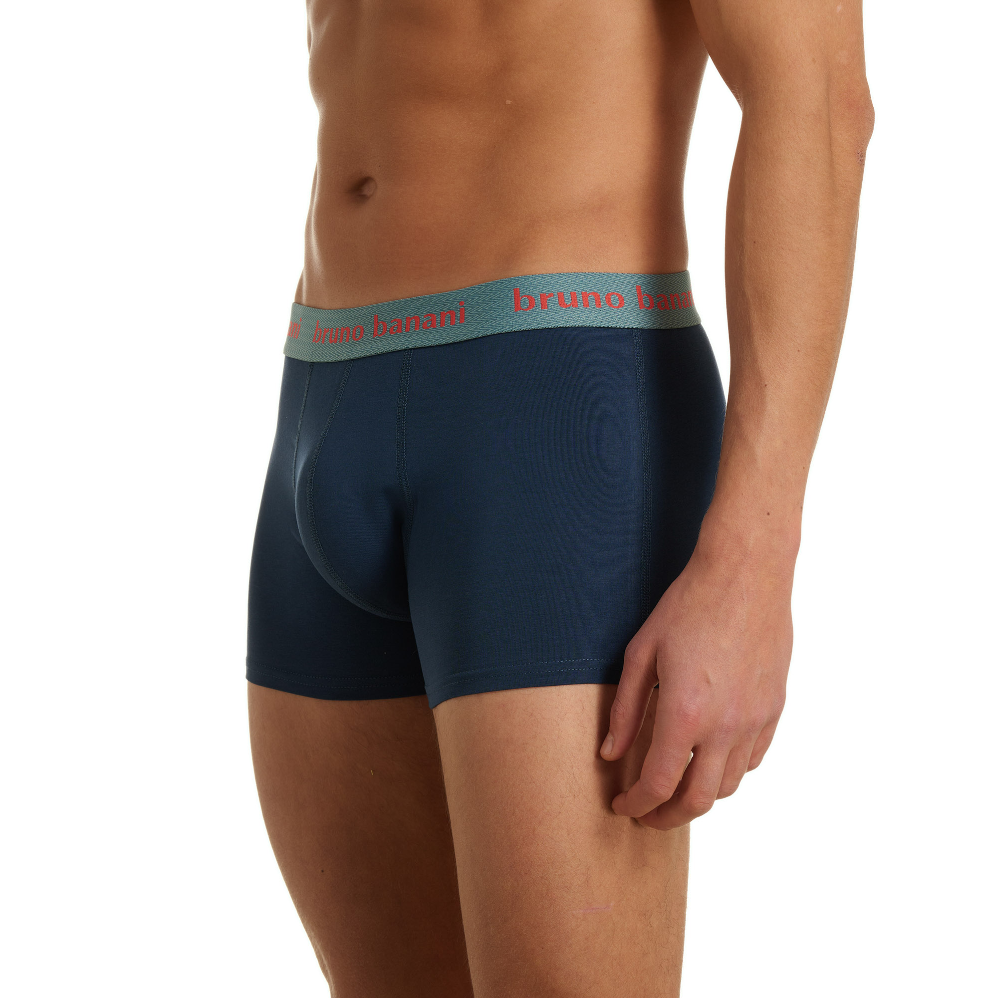 Boxerhosen, Marineblau, Elastischer Bund, Dehnbare Stoffe, Männerunterwäsche