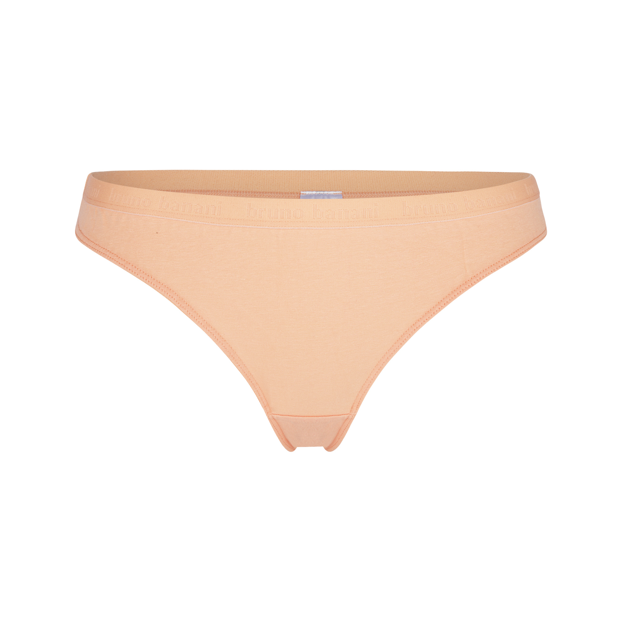 Hemdlose, Unterhose, Peach, Rippbündchen, Bikini-String