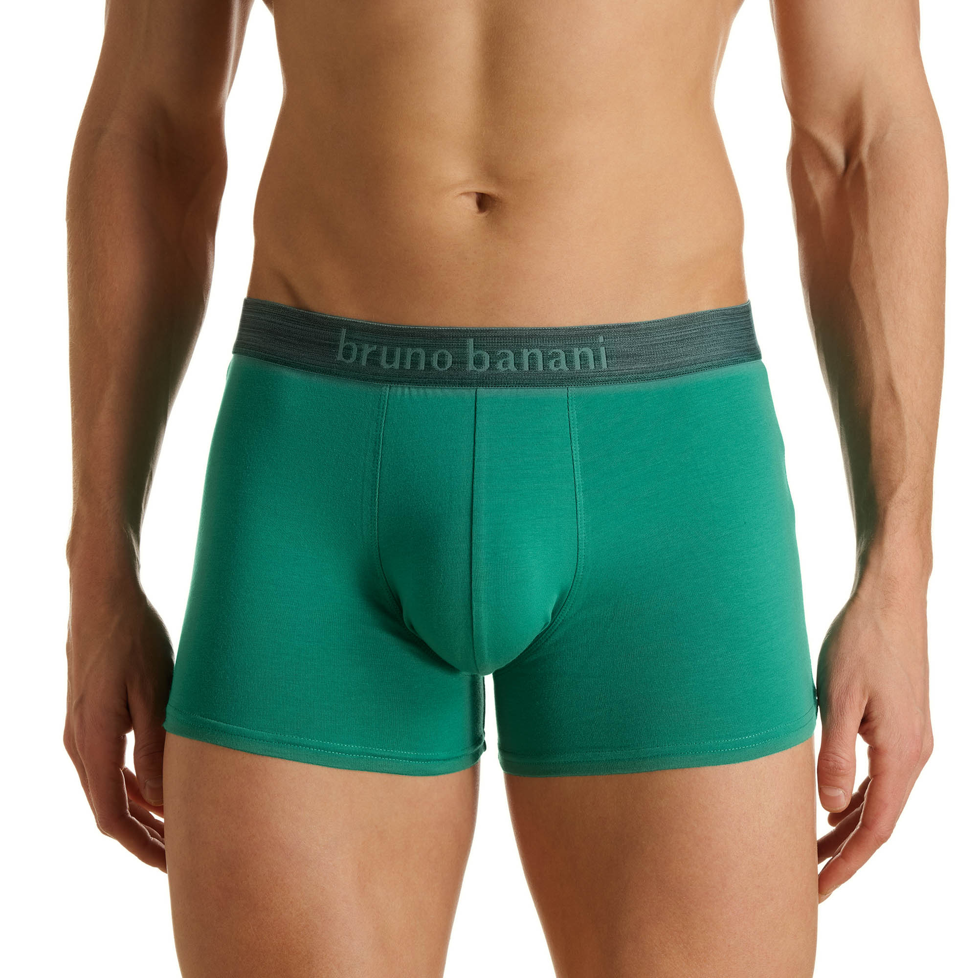 boxer, Boxer shorts, grün, elastischer Bund, bruno banani Bund