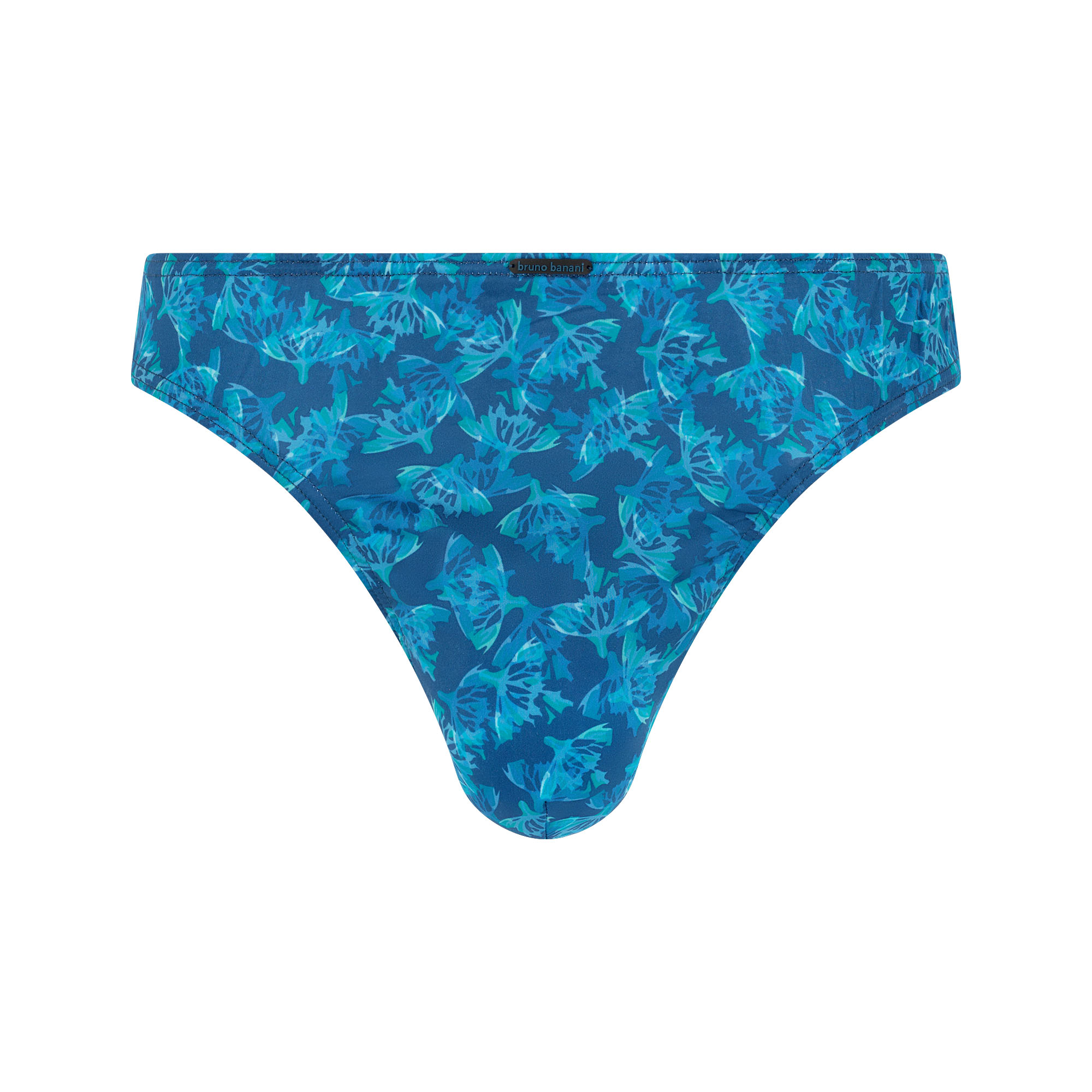 Bikini-Hose, Bademode, Muster, Blau, Niedrige Taille