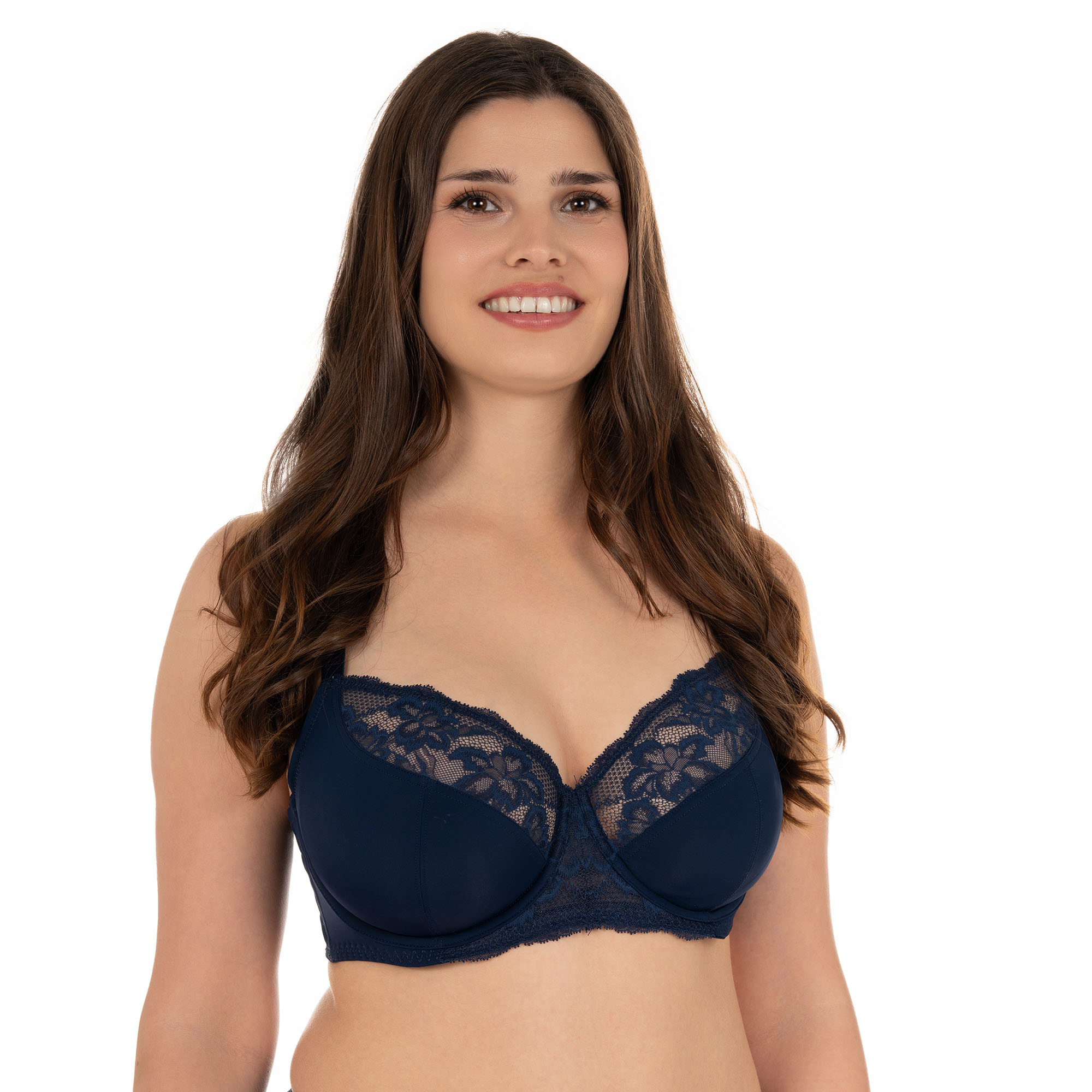 Non Padded Wire Bra Berenice mit Spitze BH, Dessous, Unterwäsche, Person, Frau