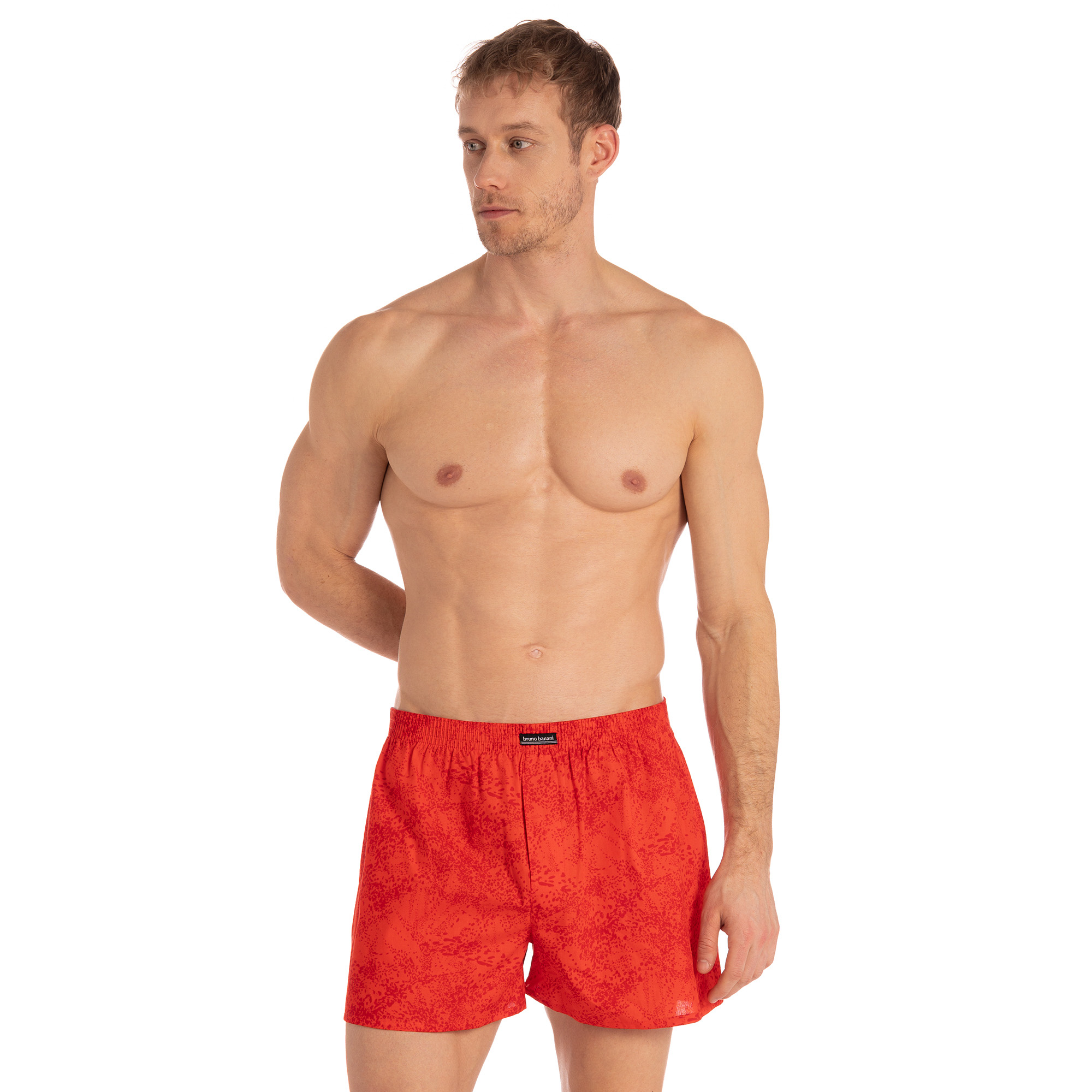 Boxershort Strewn Bund innen Bekleidung, Bademode, Badehose