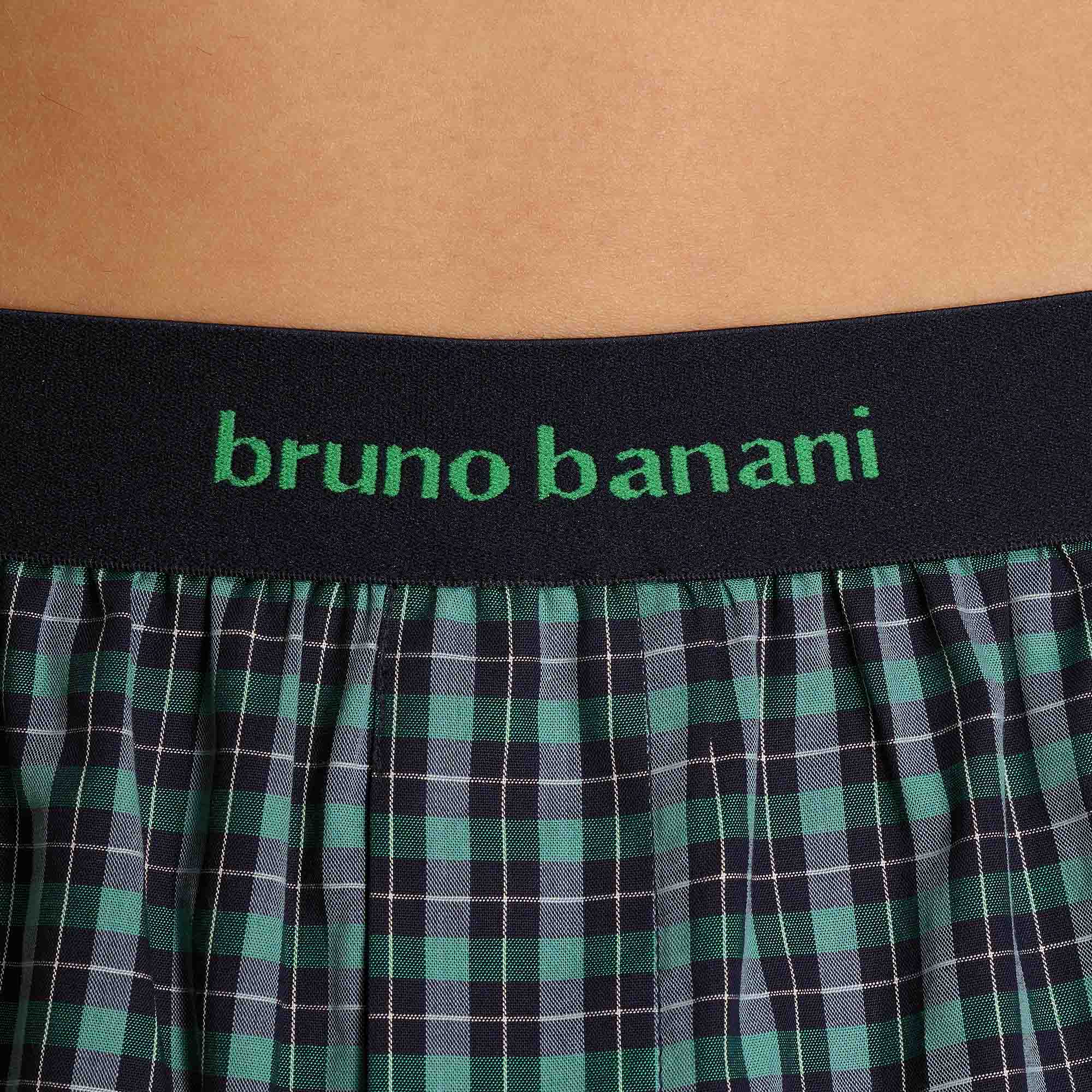 unterhose, taillenschnitt, kariert, gürtelbund, bruno banani