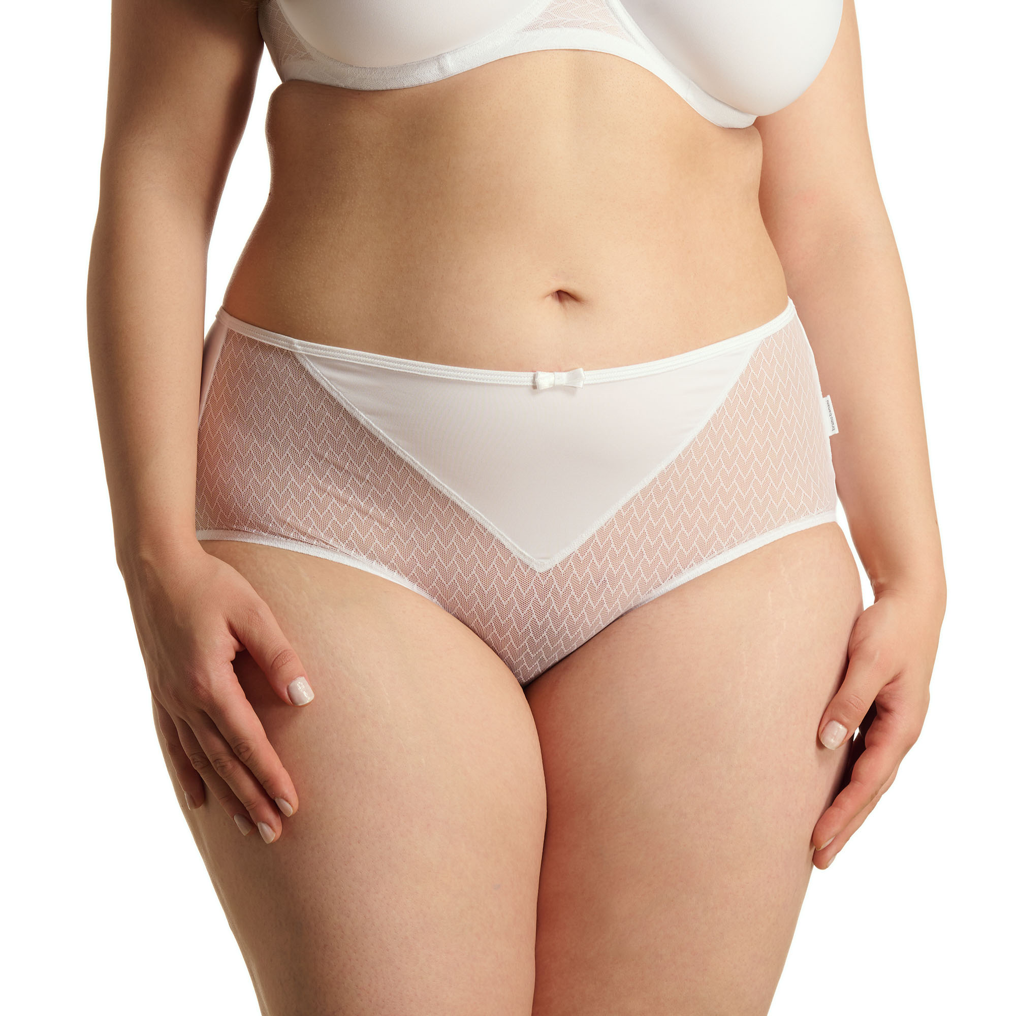 unterwäsche, höschen, mesh, cremefarben, mid-rise