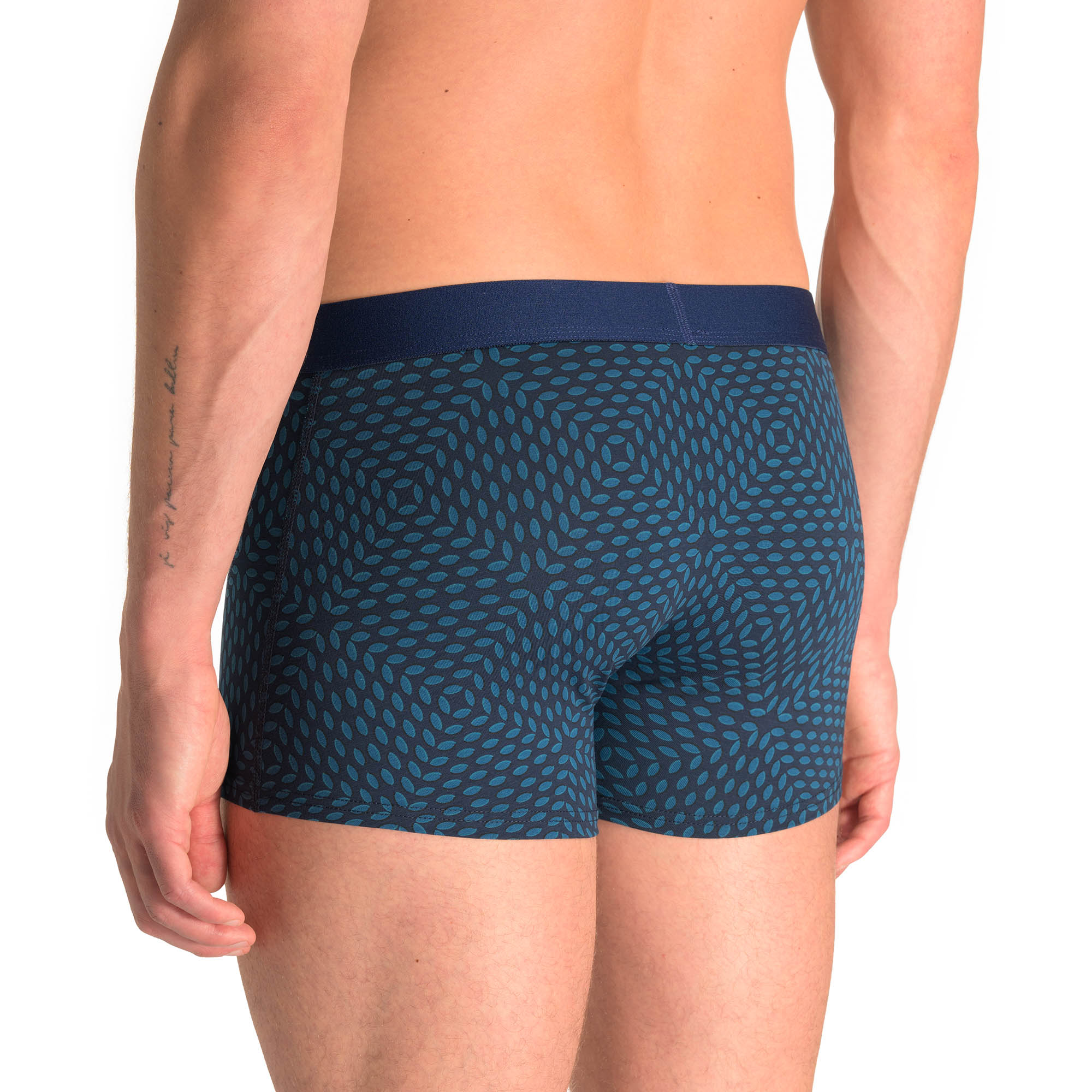 Herrenunterwäsche, Boxer, Druckmuster, Körpernah, Haarug?
