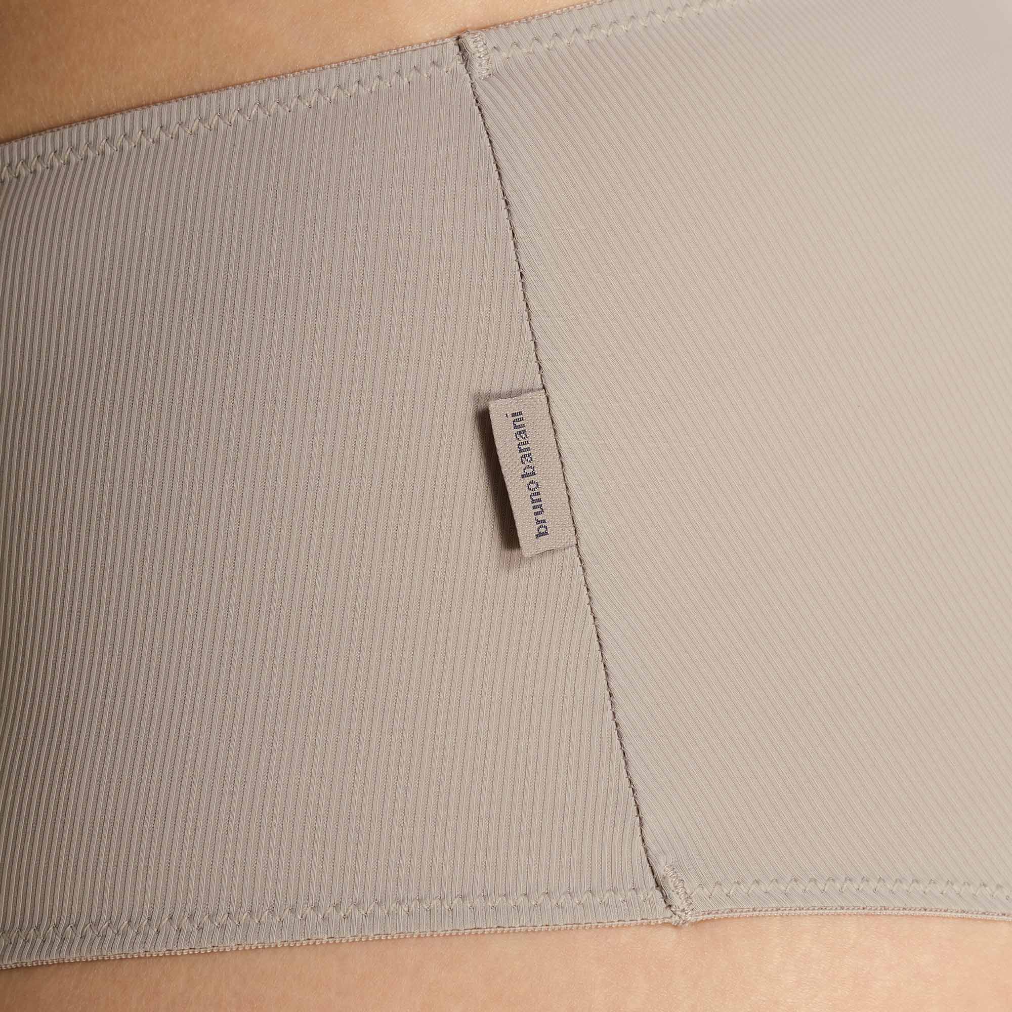 biker short, high-waist, beige, ge stitch seam, tagless label
