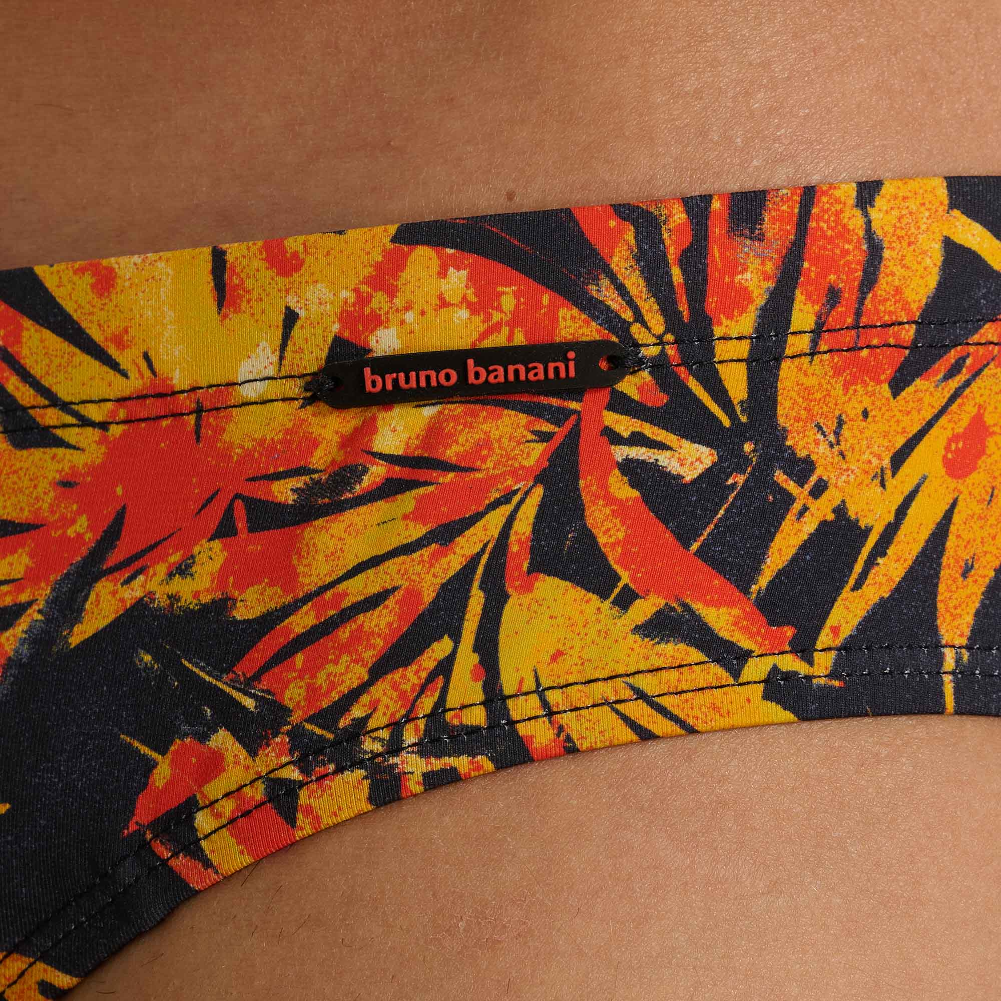 bikini, Schwimmbadhut, Druck, Orange, Gelb