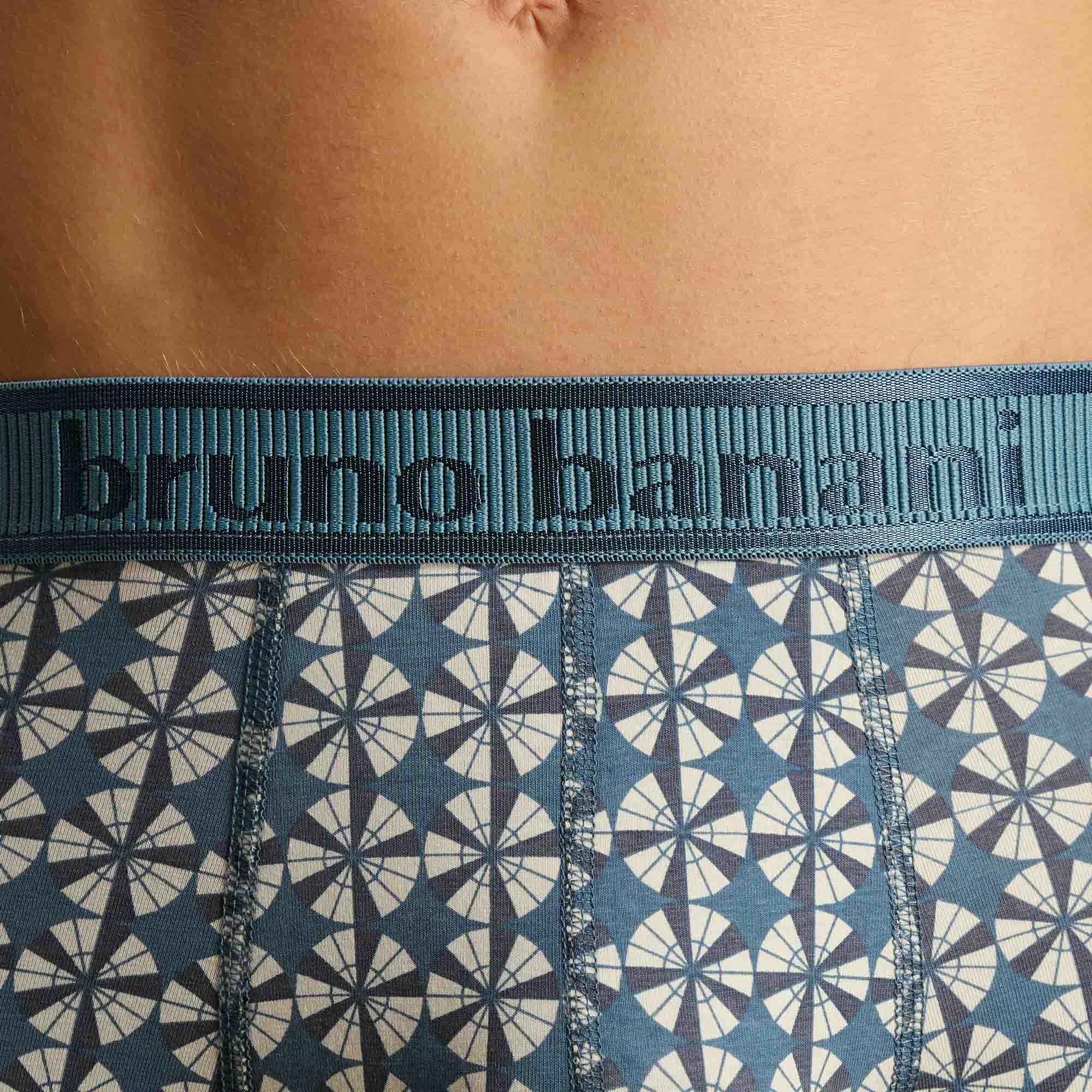 underwear, boxer, pattern, blue, waistband