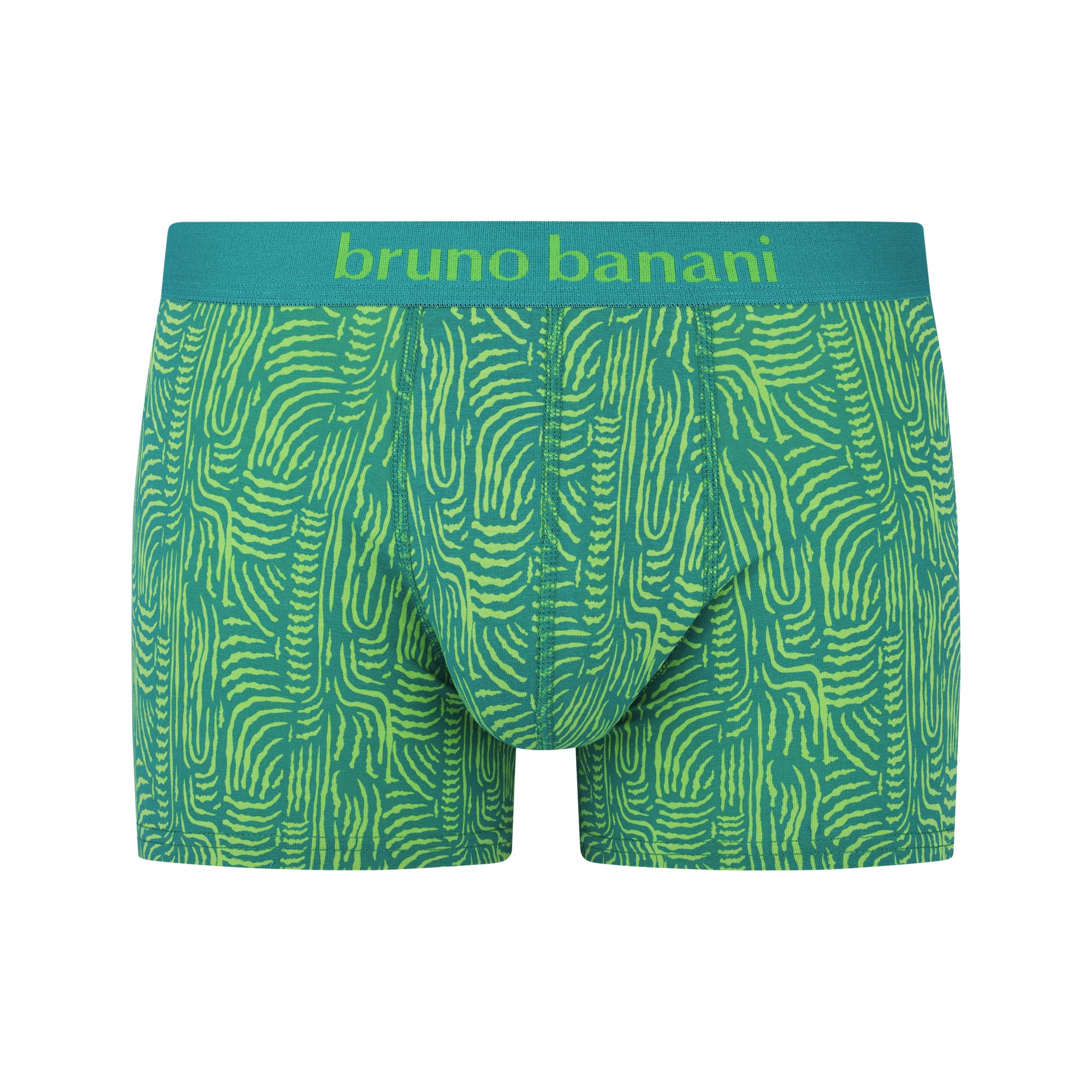 Unterwäsche, Boxer, Muster, Grün, Baumwolle