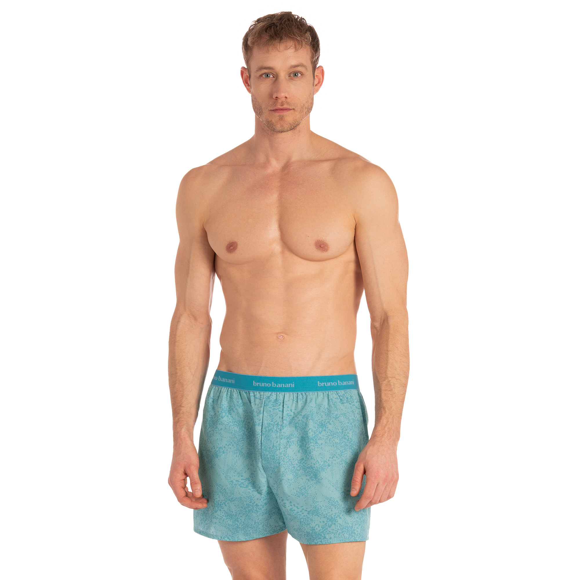 Boxershort Strewn Bund aussen Bekleidung, Badehose, Bademode
