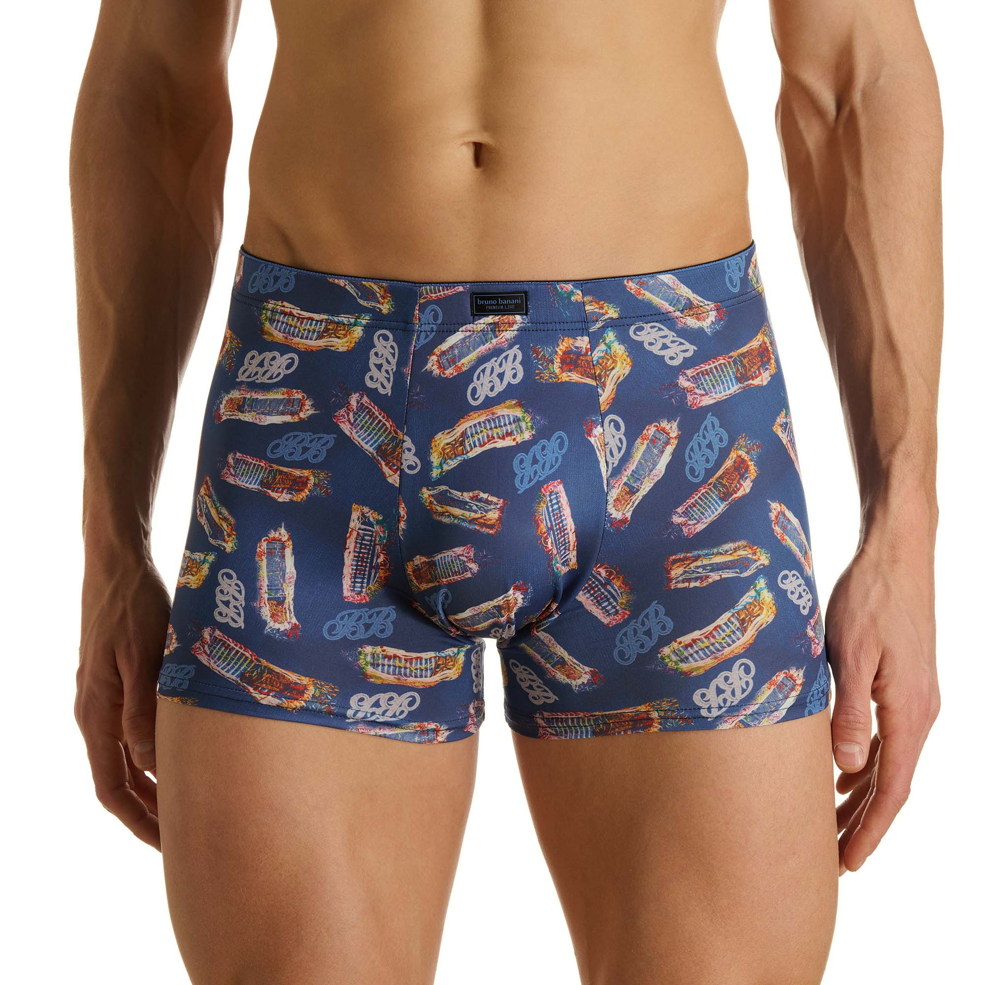 Unterhose, Boxer, Muster, Druck, Luftig