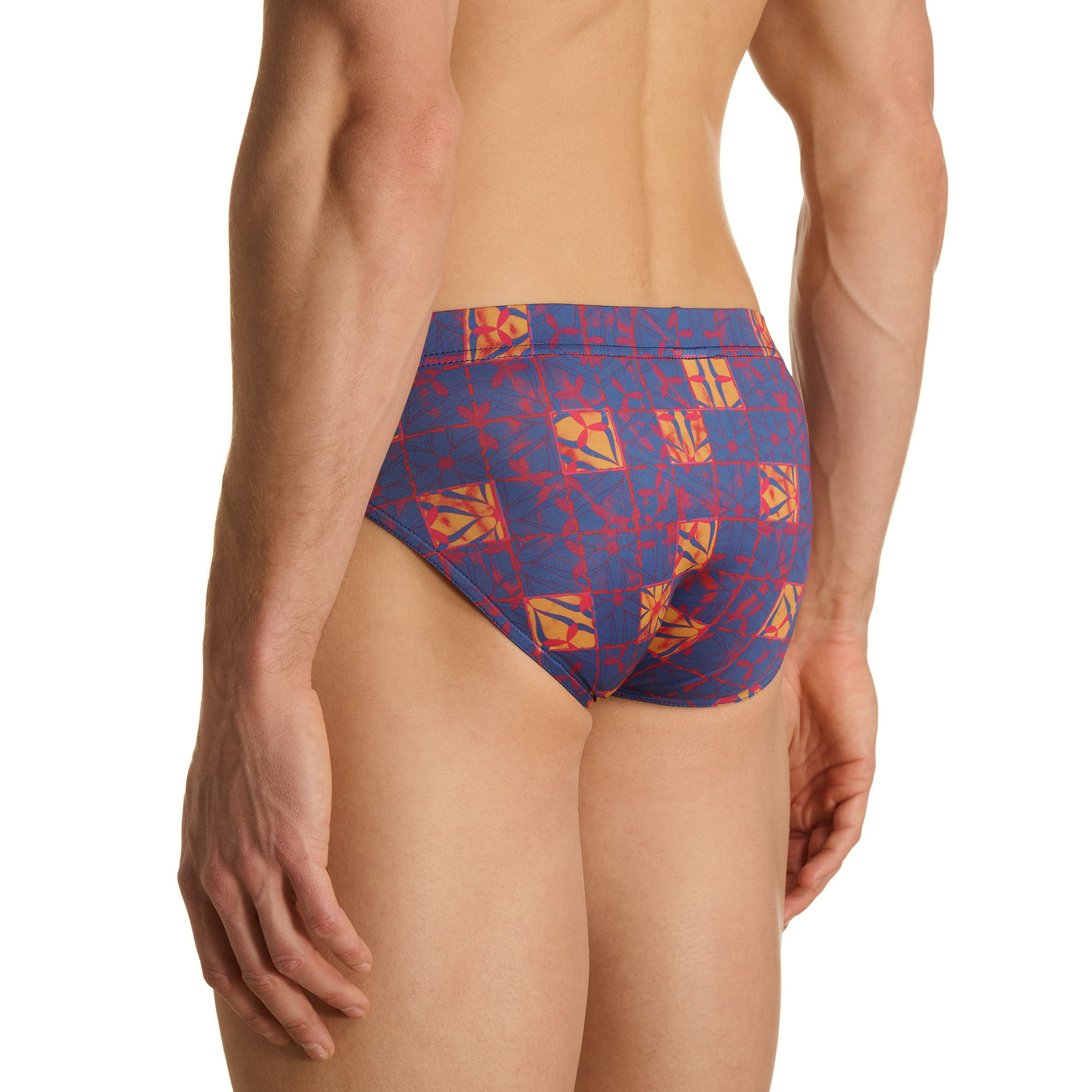 Badehose, Shorts, Unterwäsche, Blau, Muster