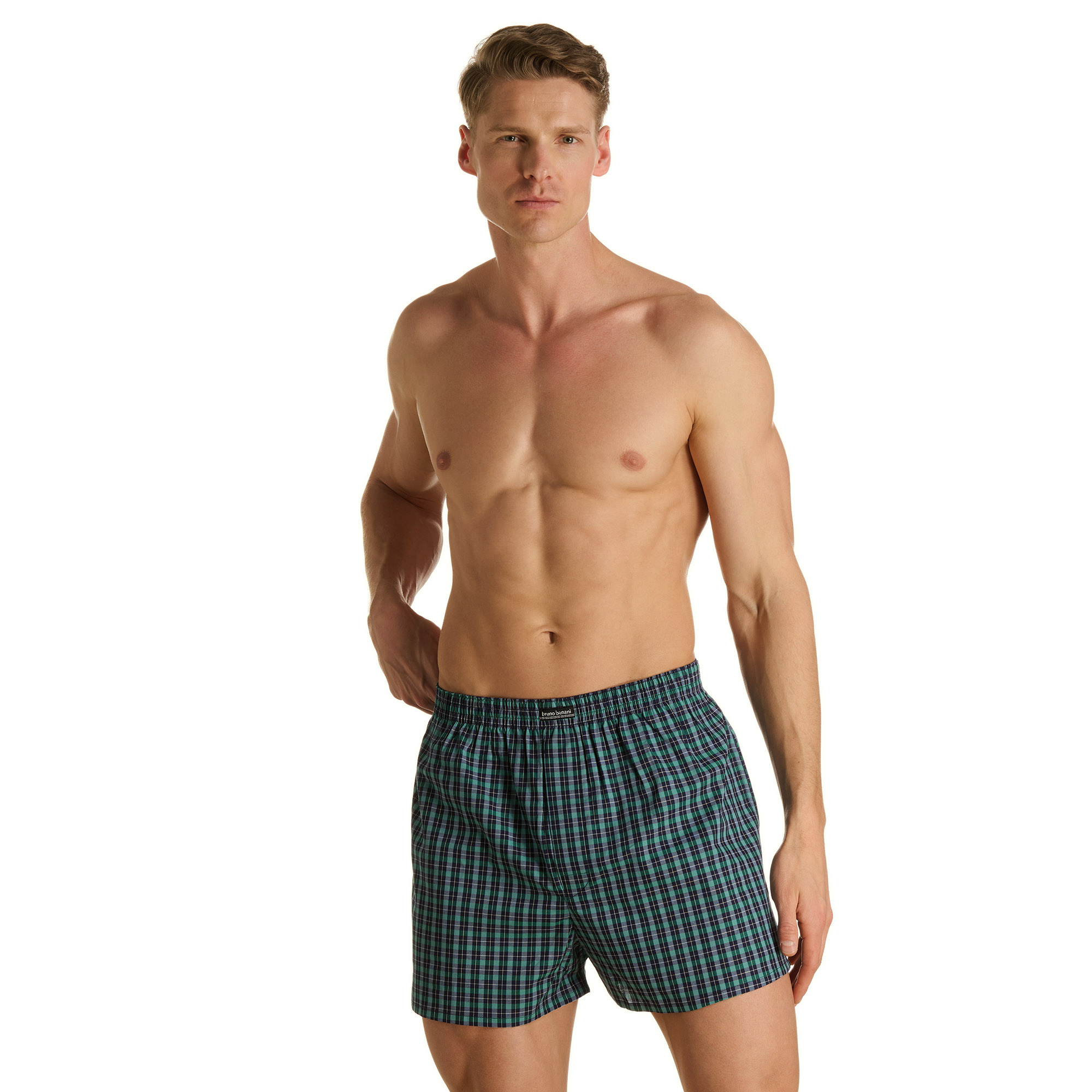 Herrenunterhosen, Boxer, Pluderhosen, Boxershorts, Muster-Check