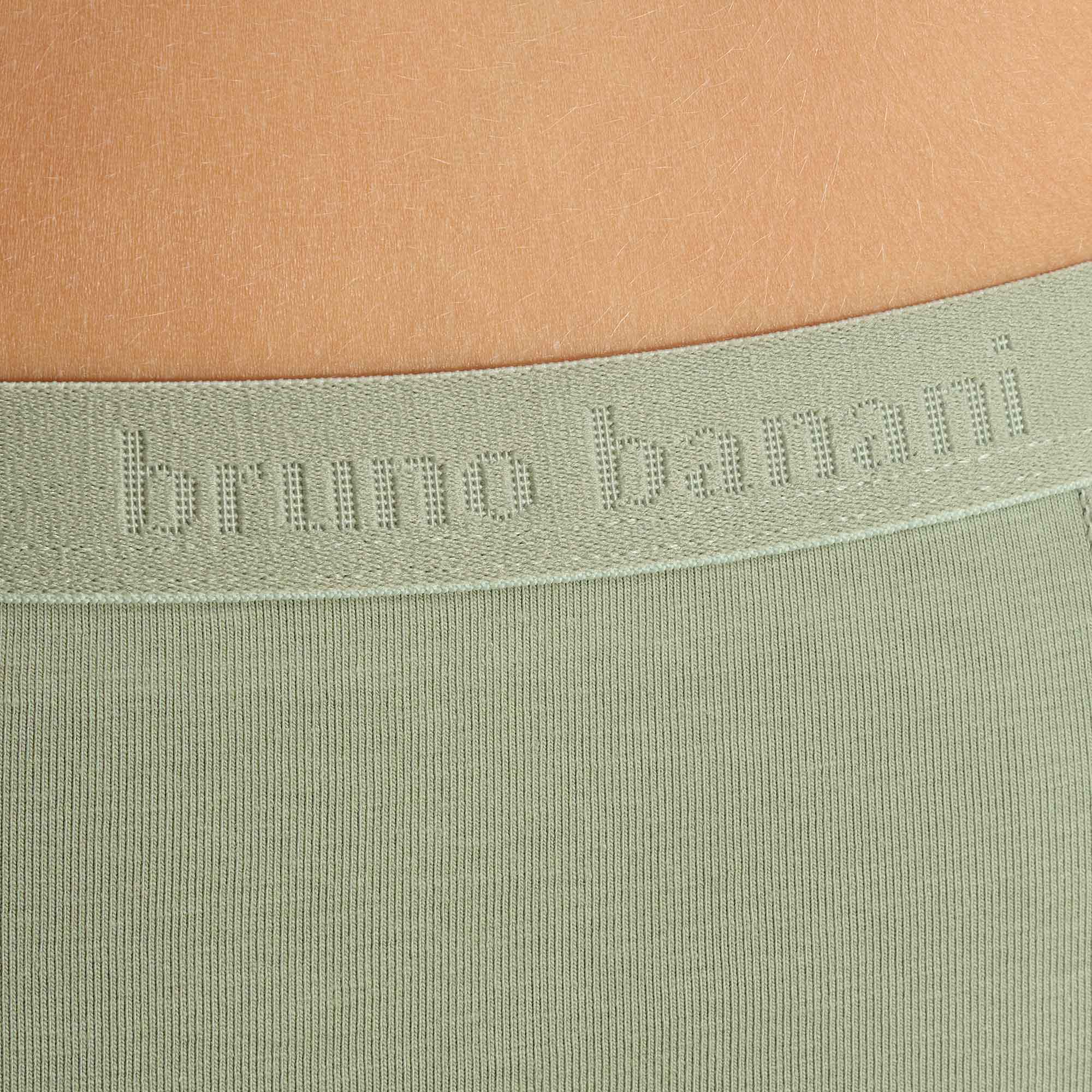 BH, Unterwäsche, Elastischer Bund, Khaki, Baumwollmischung