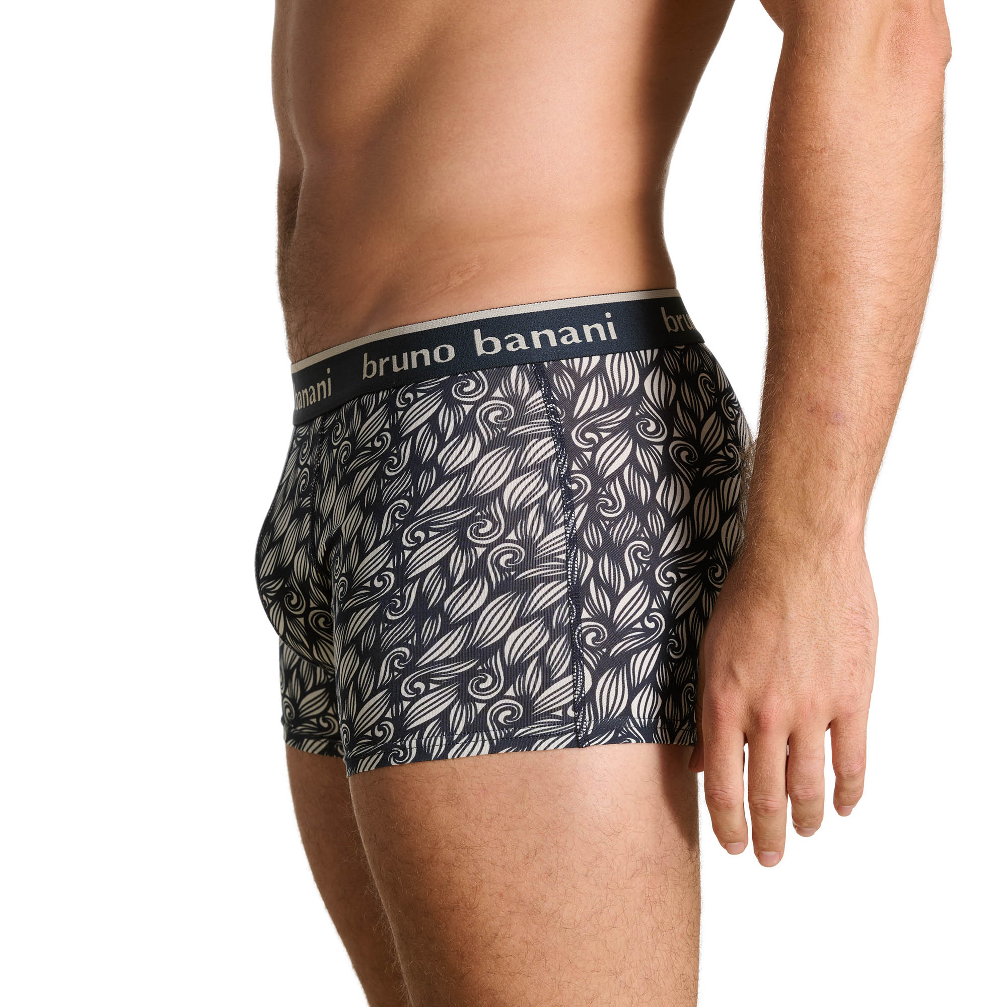 Unterwäsche, Boxer-Short, Gemustert, Elastischer Bund, Herren-Shorts