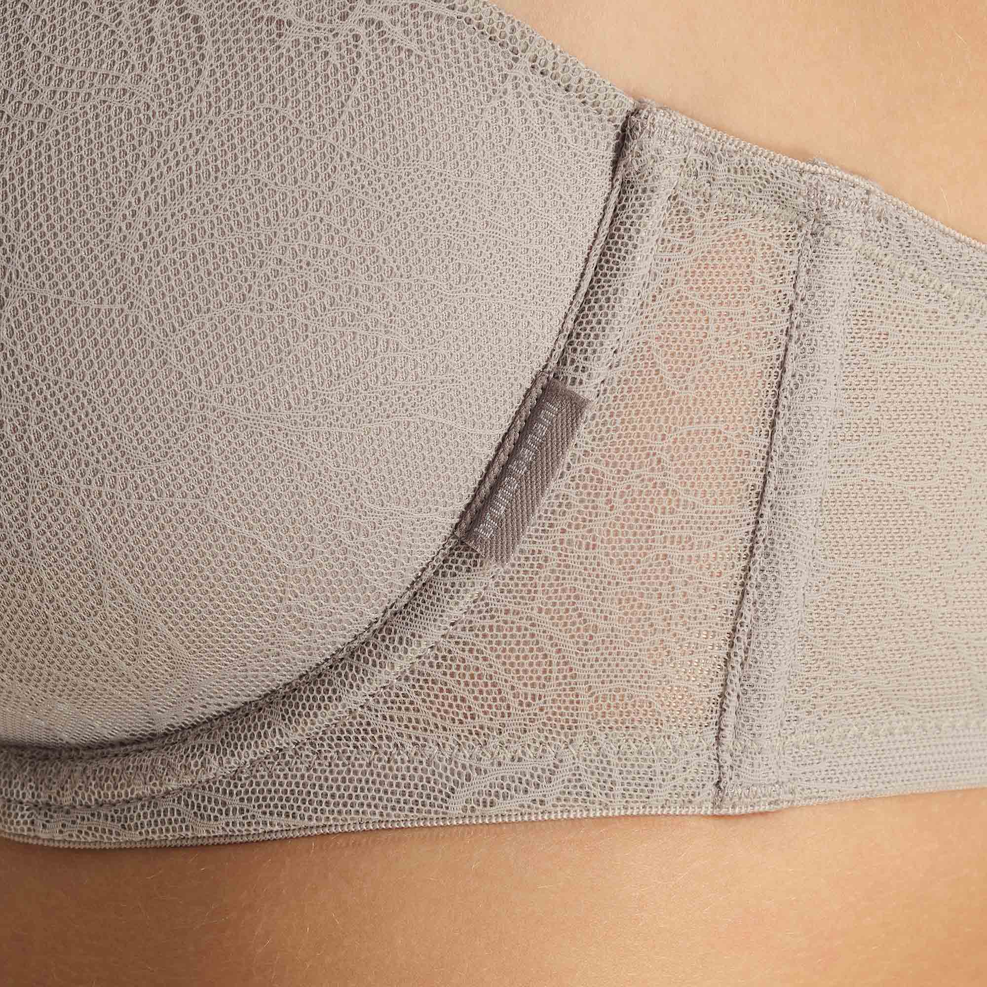 Spitze, BH, Spitzenmuster, Unterwäsche, Beige