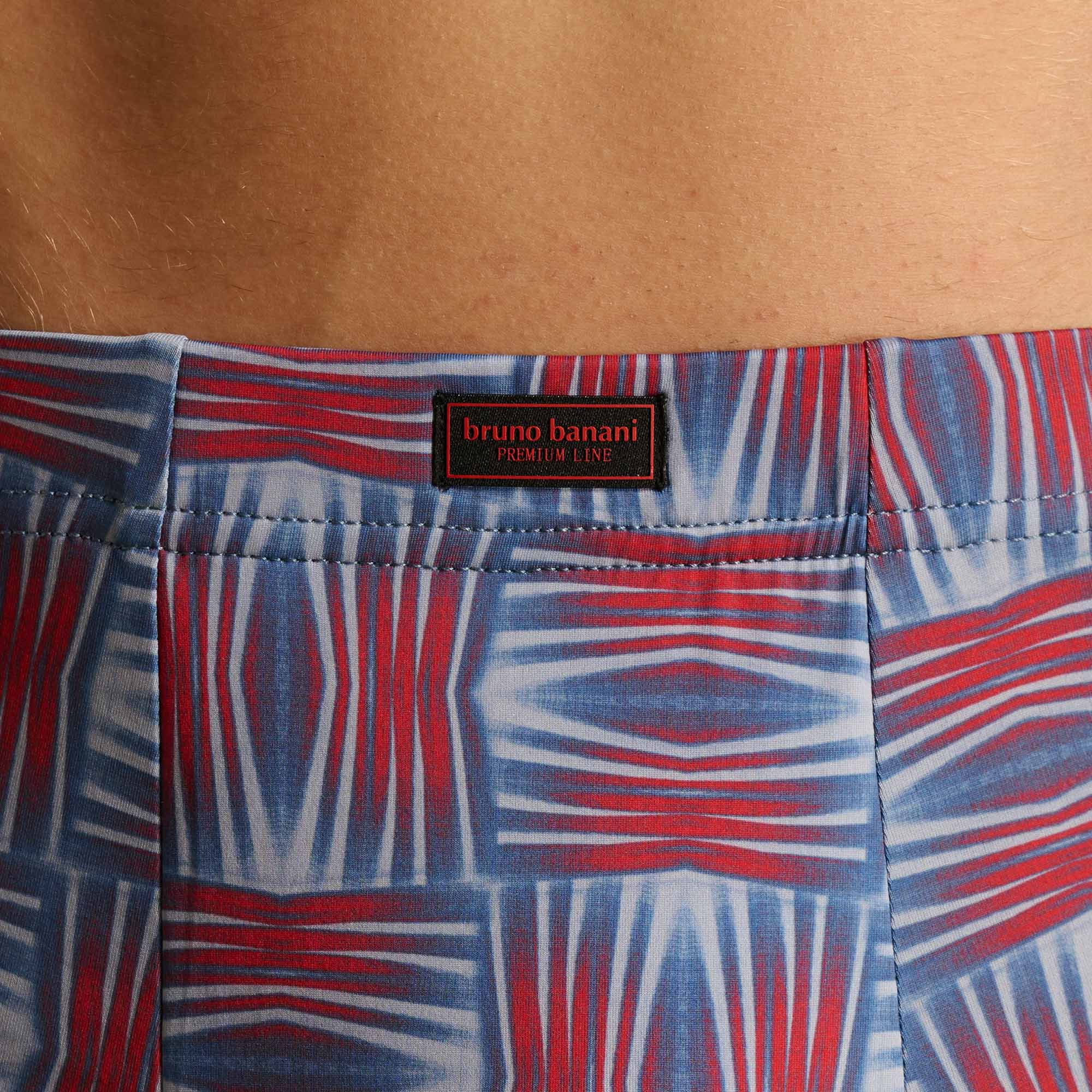 kurze_hosen, boardshorts, muster, blau_rot, bundel_label