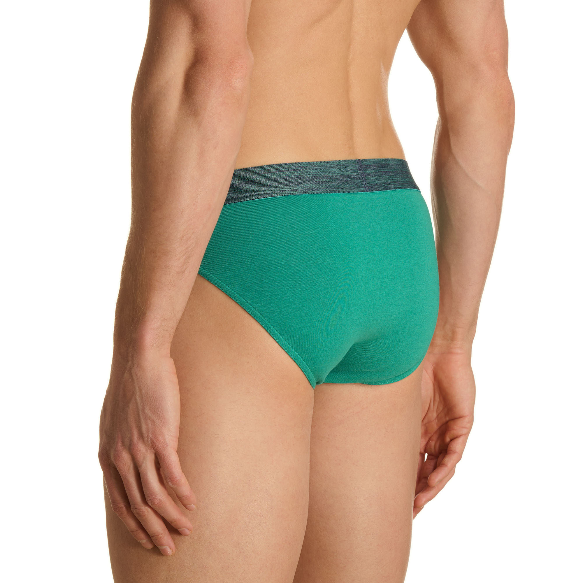 underwear, slips, grün, elastischerbund, herren