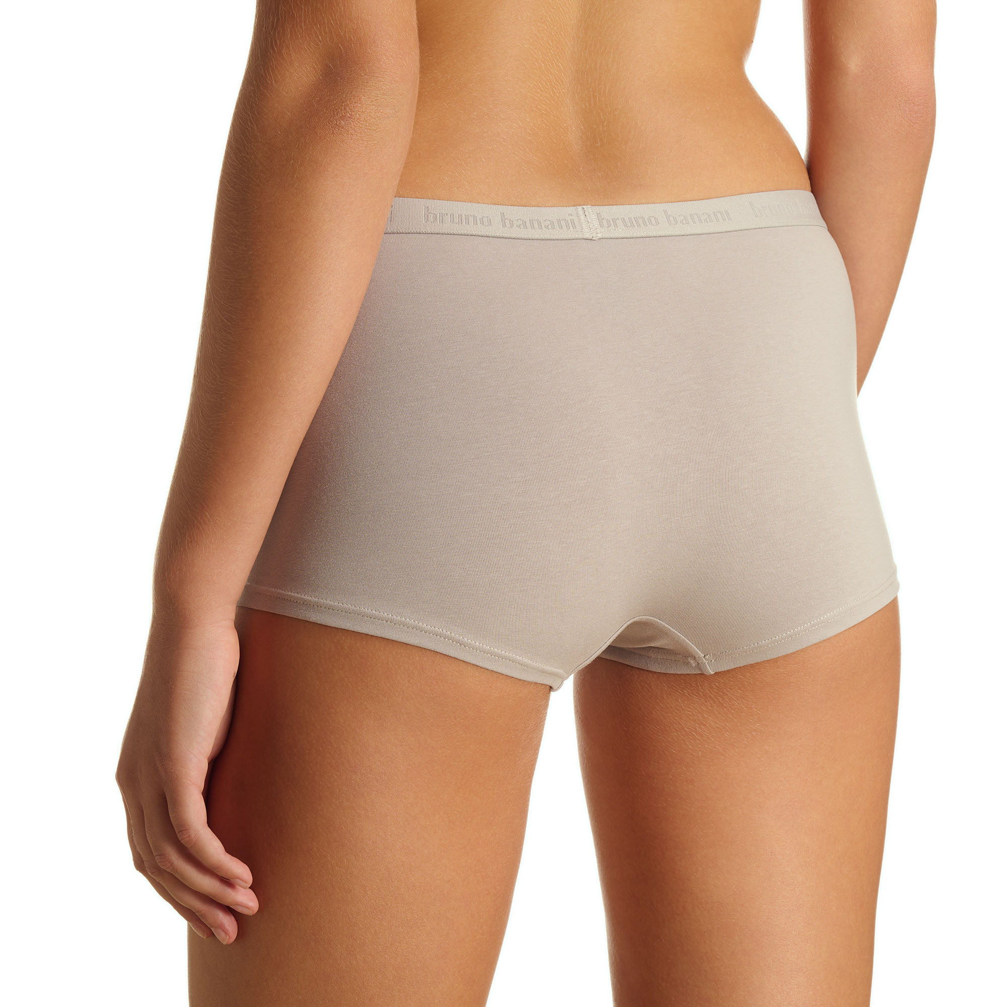 Unterhose, Boxer-Shorts, Beige, Baumwolle, Weiche-Verarbeitung