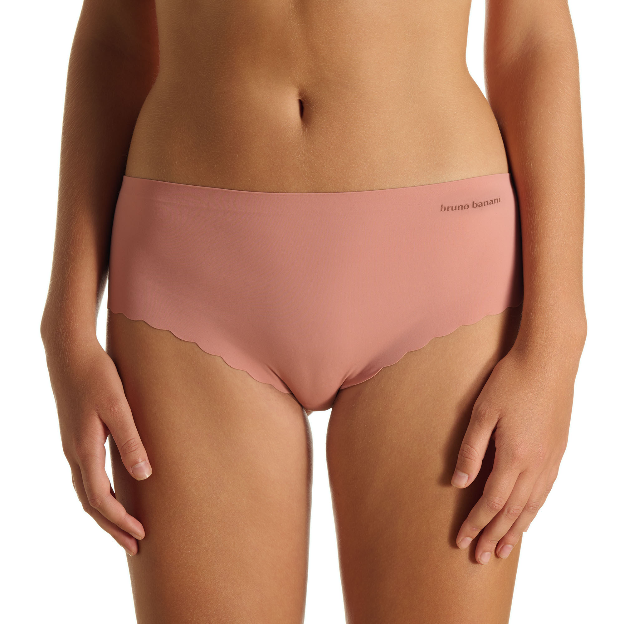 Bikinihöschen, Unterwäsche, Rosa, Muschelkante, Bruno Banani