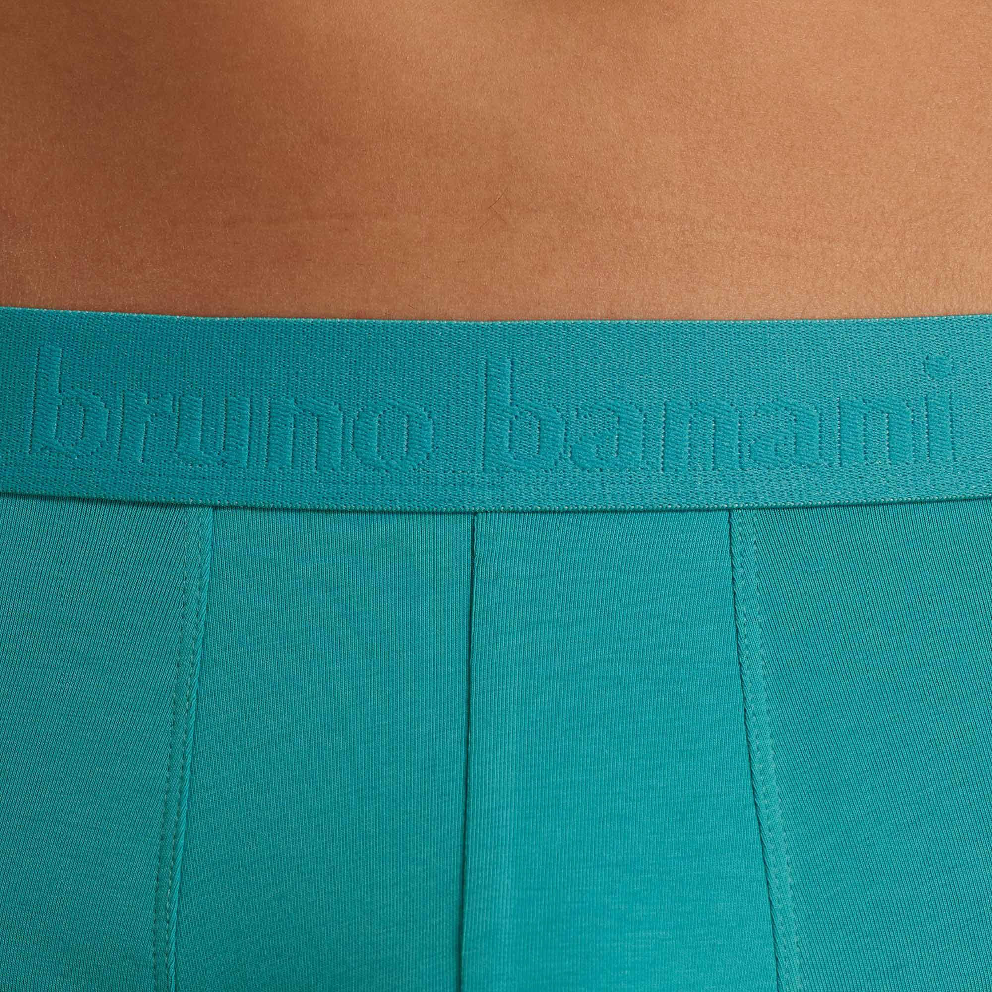 Teal, Lingerie, Elastischer Bund, Texturierter Stoff, Hochschnitt