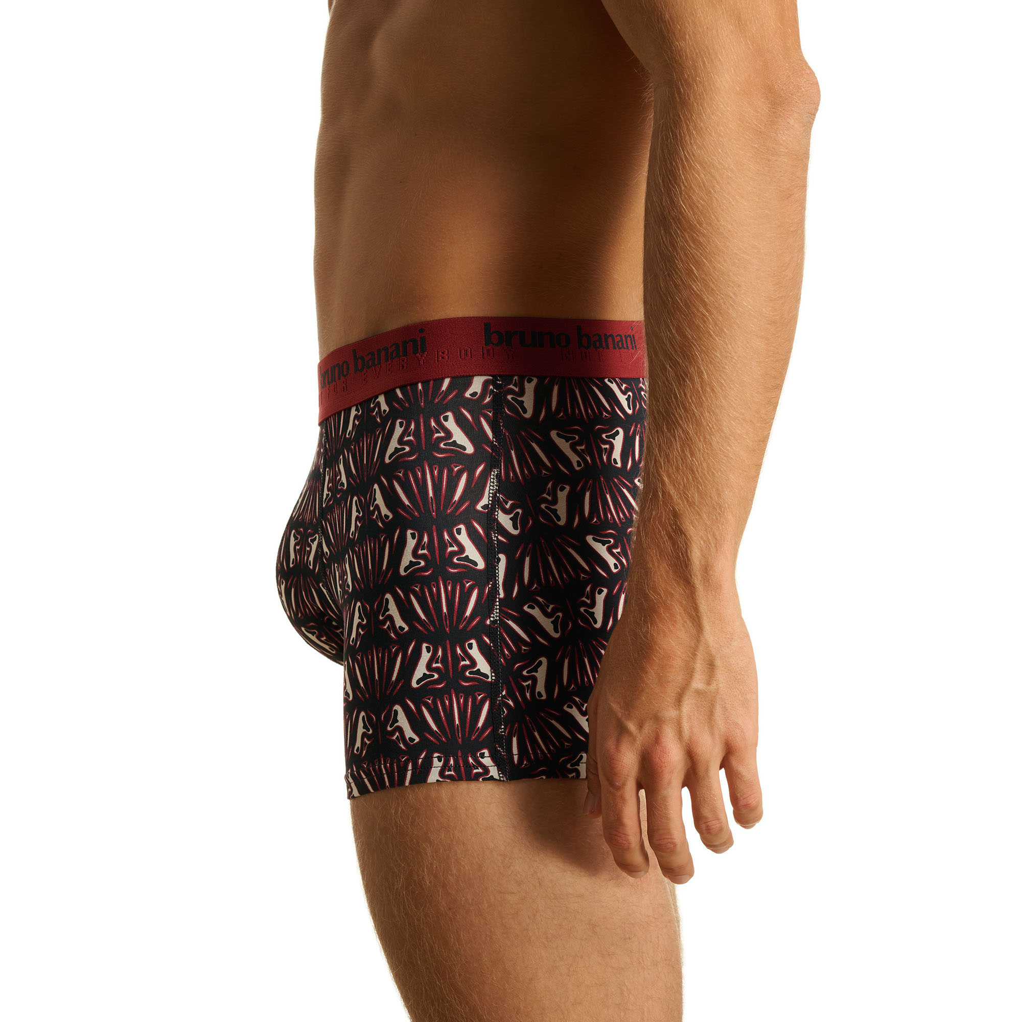 Boxershorts, Unterwäsche, Muster, mehrfarbig, elastischer Bund