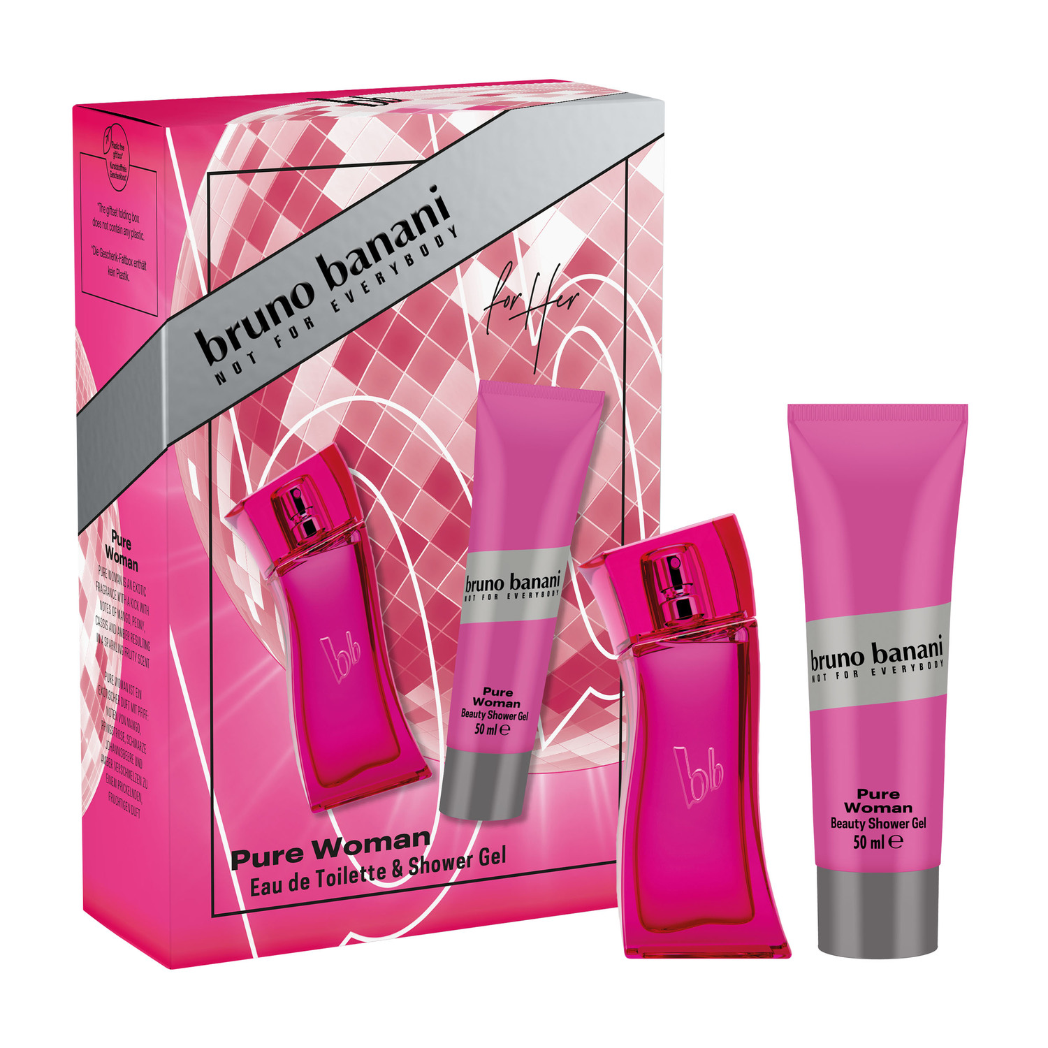 Pure Woman Geschenkset EdT 30ml | Shower Gel 50ml Pure Woman Geschenkset EdT 30ml | Shower Gel 50ml