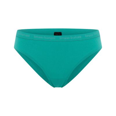 Unterhöschen, Höschen, Flacher Baumwollstoff, Teal, Elastischer Bund
