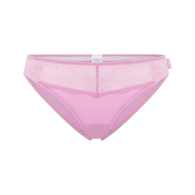 Unterwäsche, Slip, Damen, Spitze, Rosa