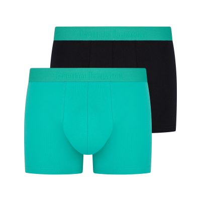 boxer, boxers, unterwäsche, stretch, turquoise