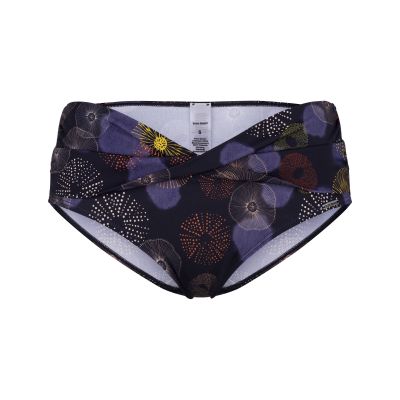 bikini bottom, Schwimmteil,  Navy, gemustert, mittelhoch