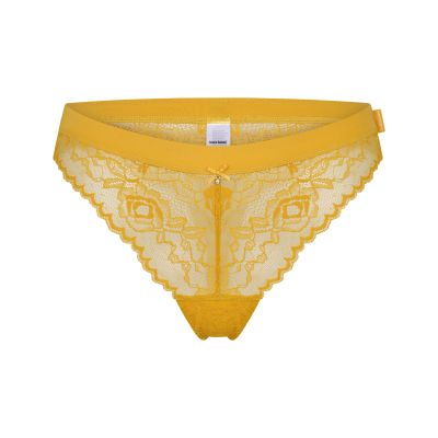 Gelb Unterwäsche, Dessous, Höschen, Tanga, Handtasche